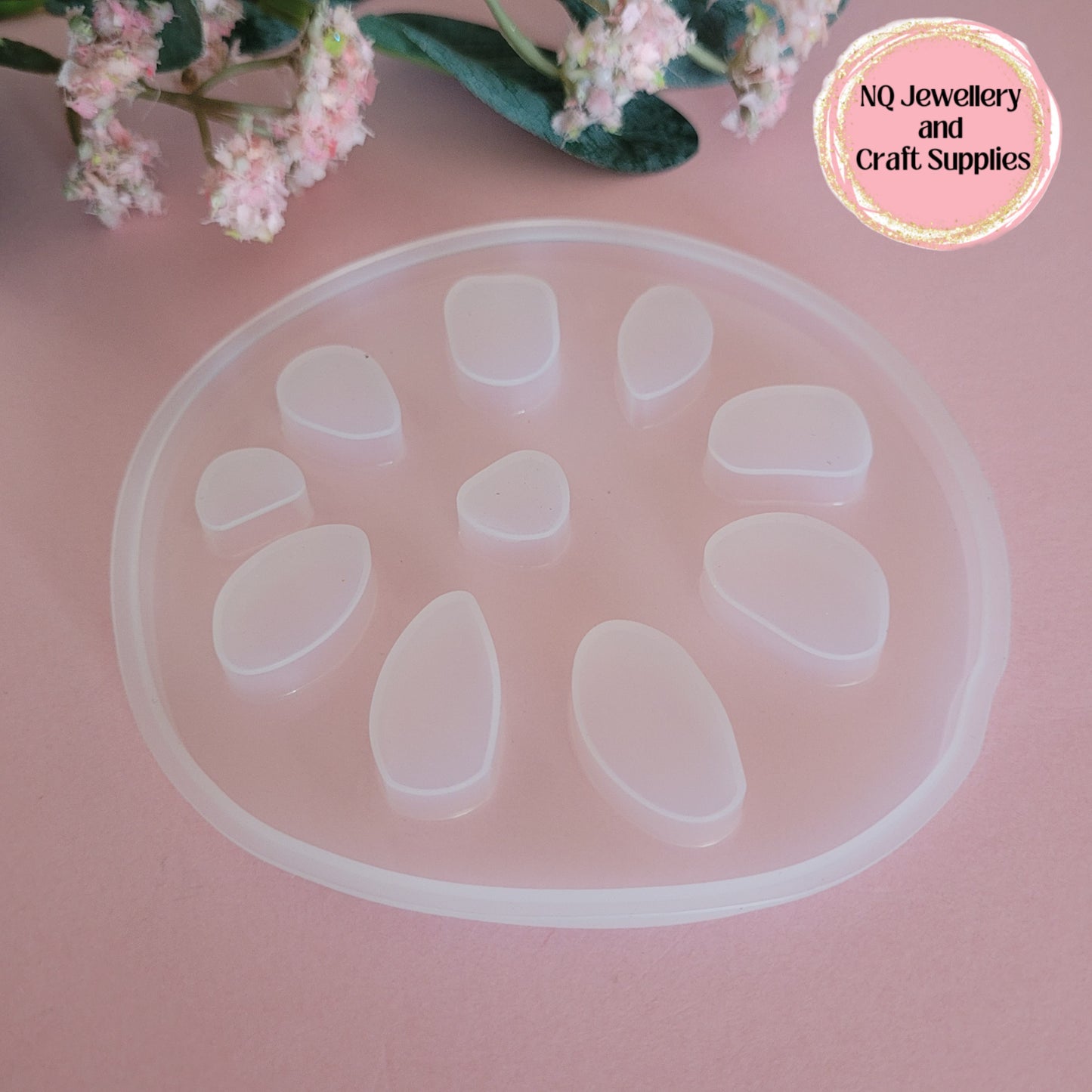 Coaster Mould / Silicone / Resin Epoxy Casting Mould / Mold