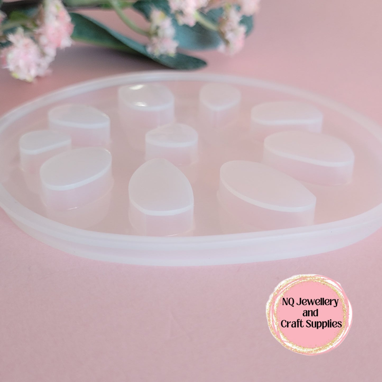 Coaster Mould / Silicone / Resin Epoxy Casting Mould / Mold