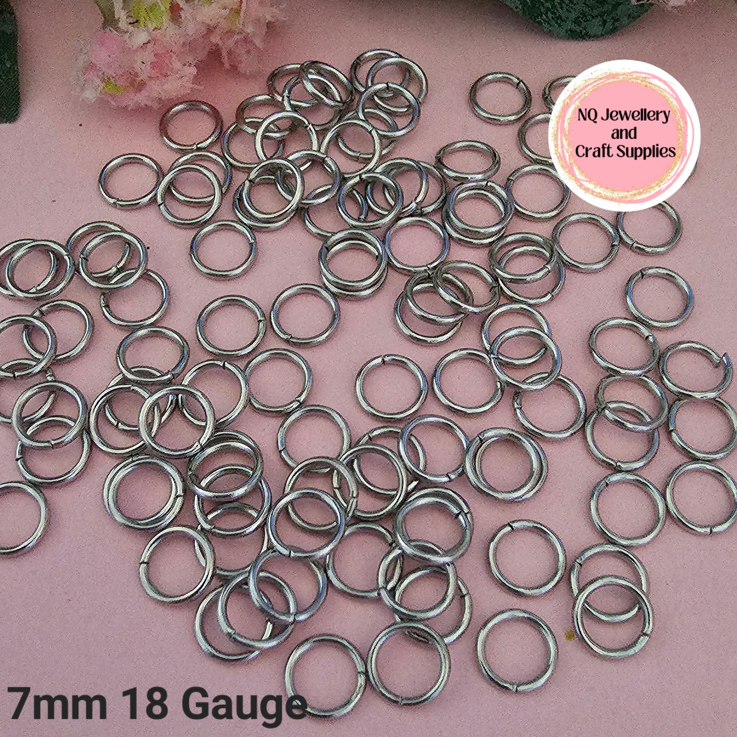 JUMP RING - STAINLESS STEEL 304 / 100 pcs