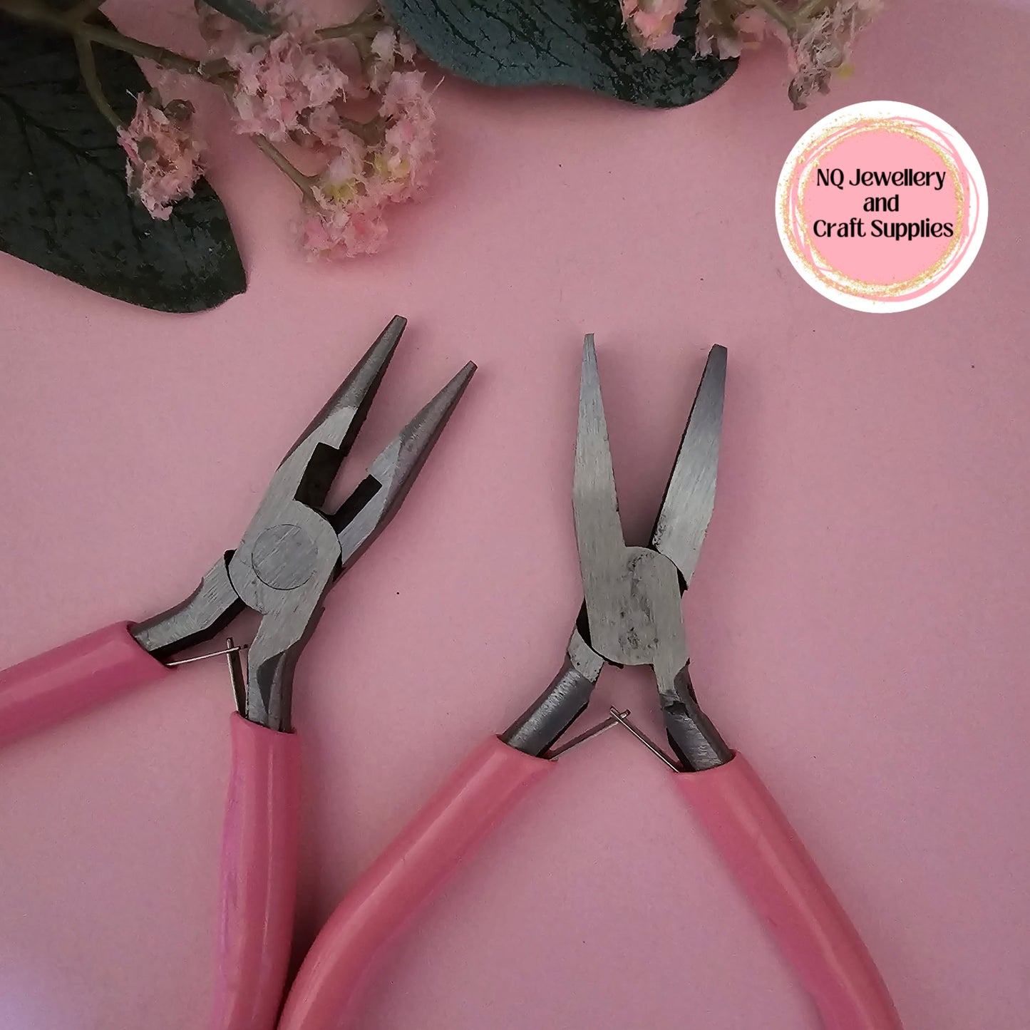 Pliers Flat Nose / Chain Nose Carbon Steel Jewellery Making Tools
