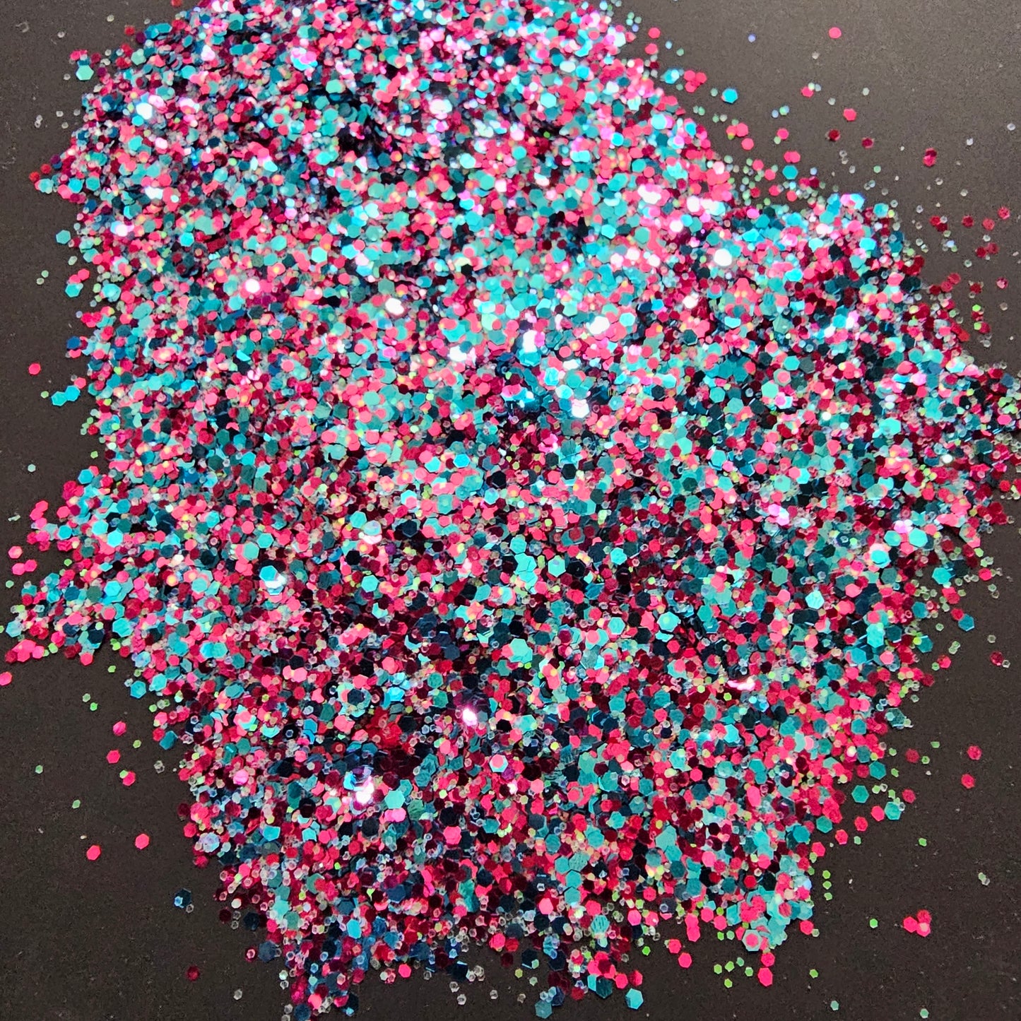 PRISCILLA Glitter / LIMITED EDITION MIX - Pink & Turquoise Mixed Glitter 20g 50g ONLY