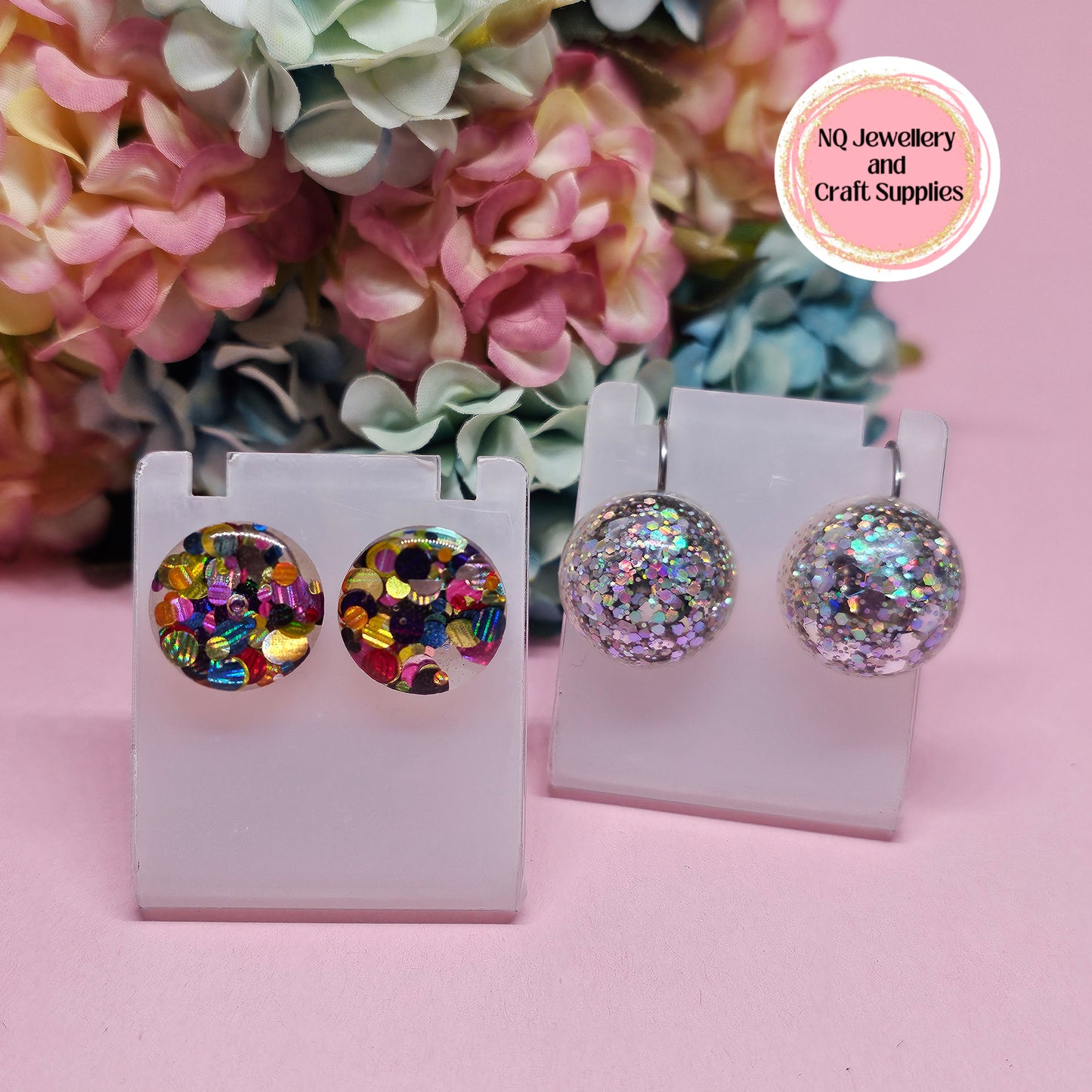 Acrylic Earring Holder for Studs or Dangles Market Displays Photography Prop