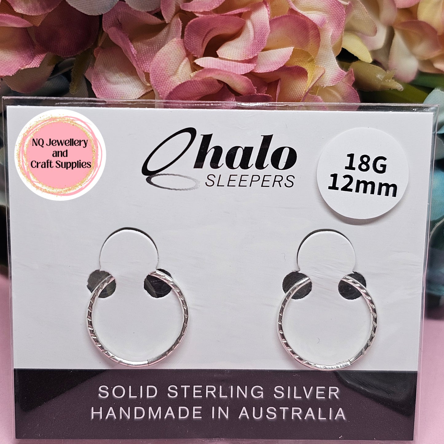 Sleeper Earrings / Solid Sterling Silver / 22ct Gold Plated / Titanium Australian Made