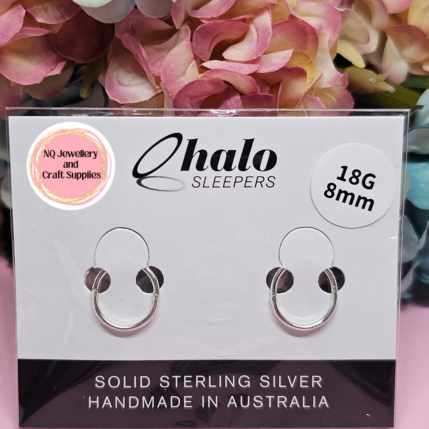 Sleeper Earrings / Solid Sterling Silver / 22ct Gold Plated / Titanium Australian Made