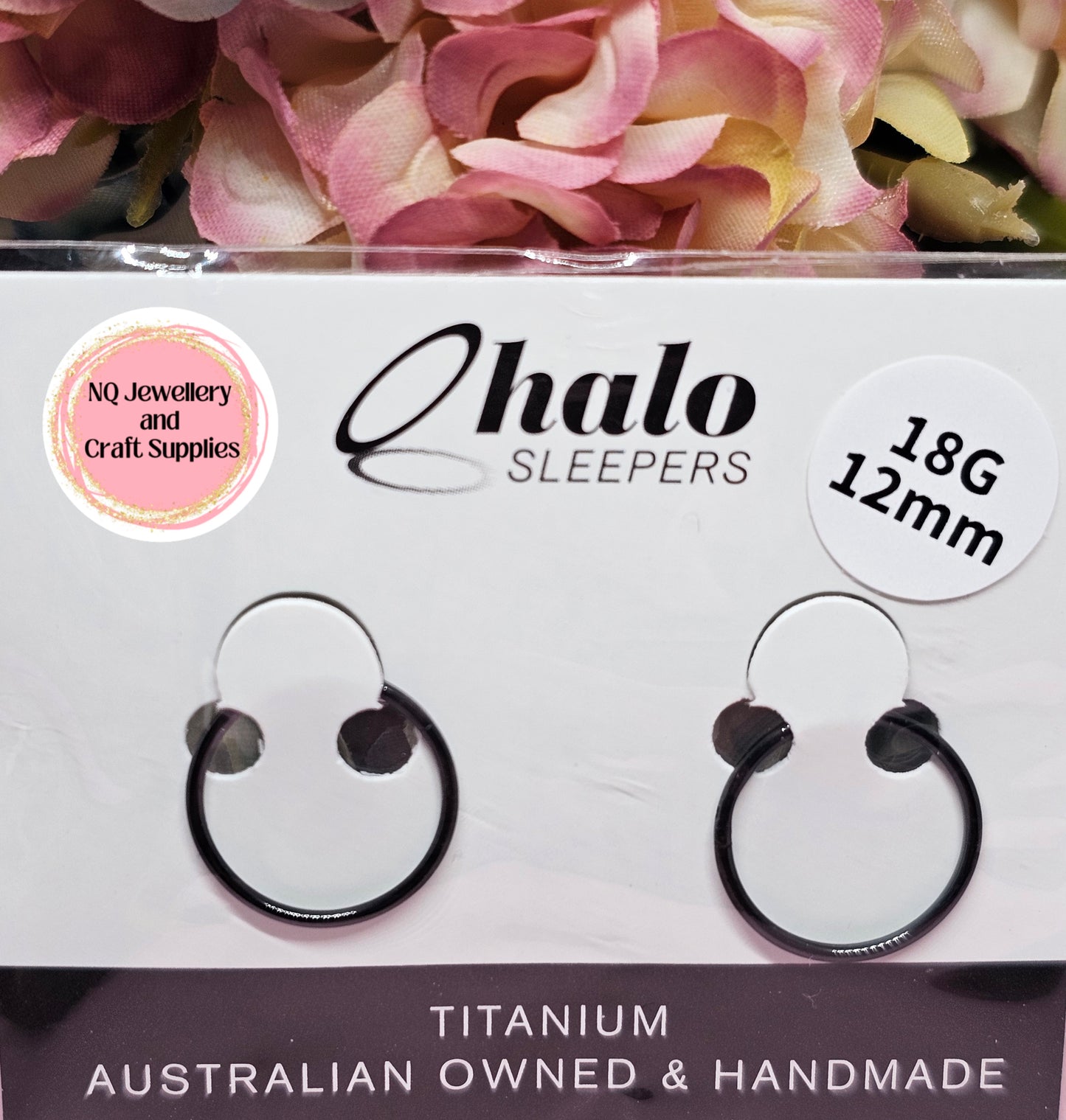 Sleeper Earrings / Solid Sterling Silver / 22ct Gold Plated / Titanium Australian Made