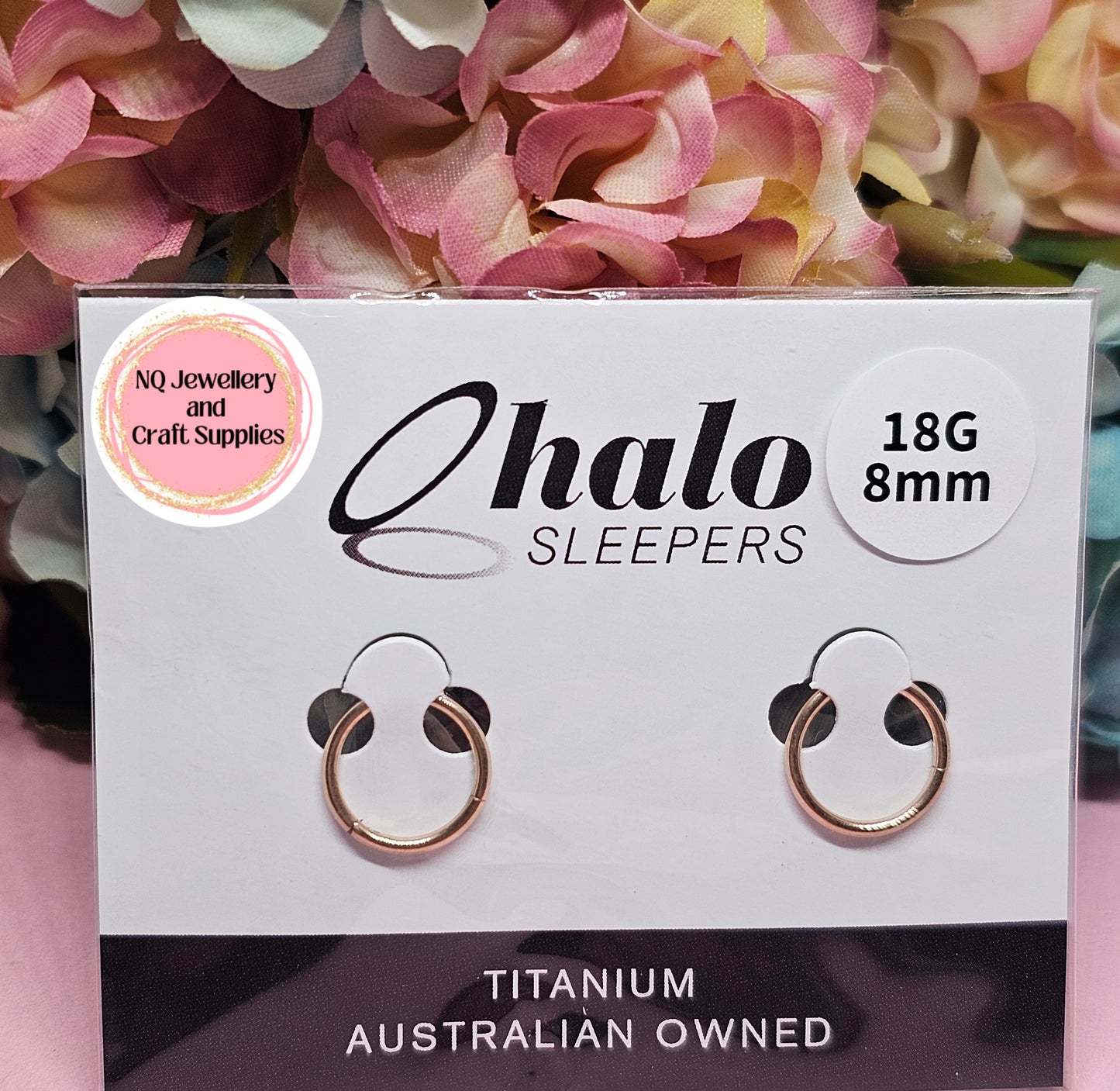 Sleeper Earrings / Solid Sterling Silver / 22ct Gold Plated / Titanium Australian Made