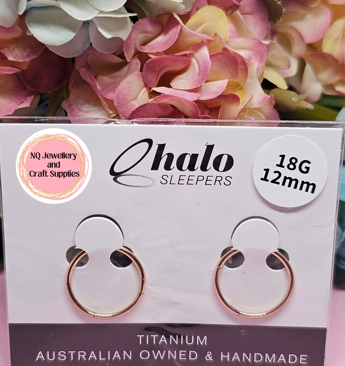 Sleeper Earrings / Solid Sterling Silver / 22ct Gold Plated / Titanium Australian Made