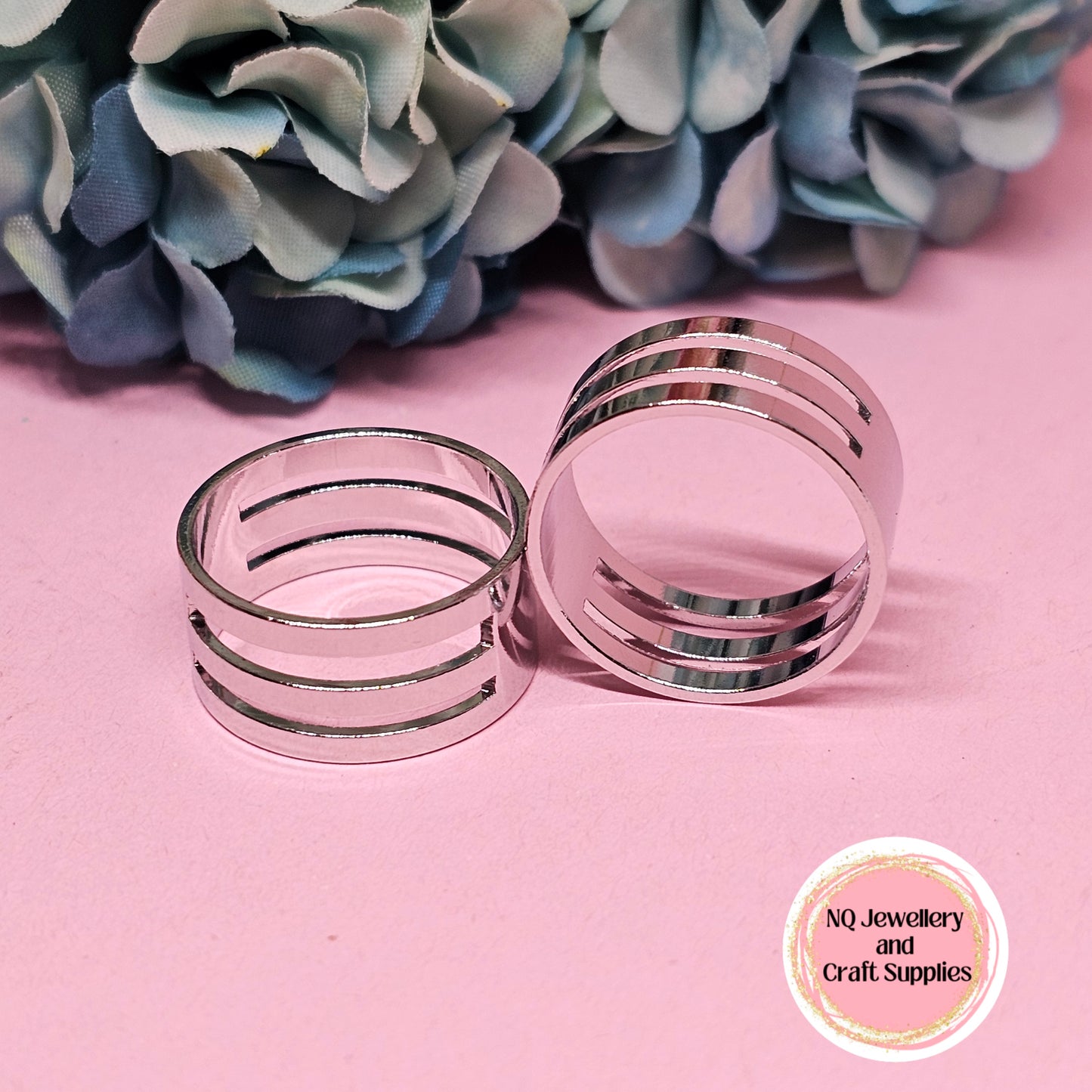 Stainless Steel OR Brass Slotted Jewellery Jump Ring Open / Close Tool for finger