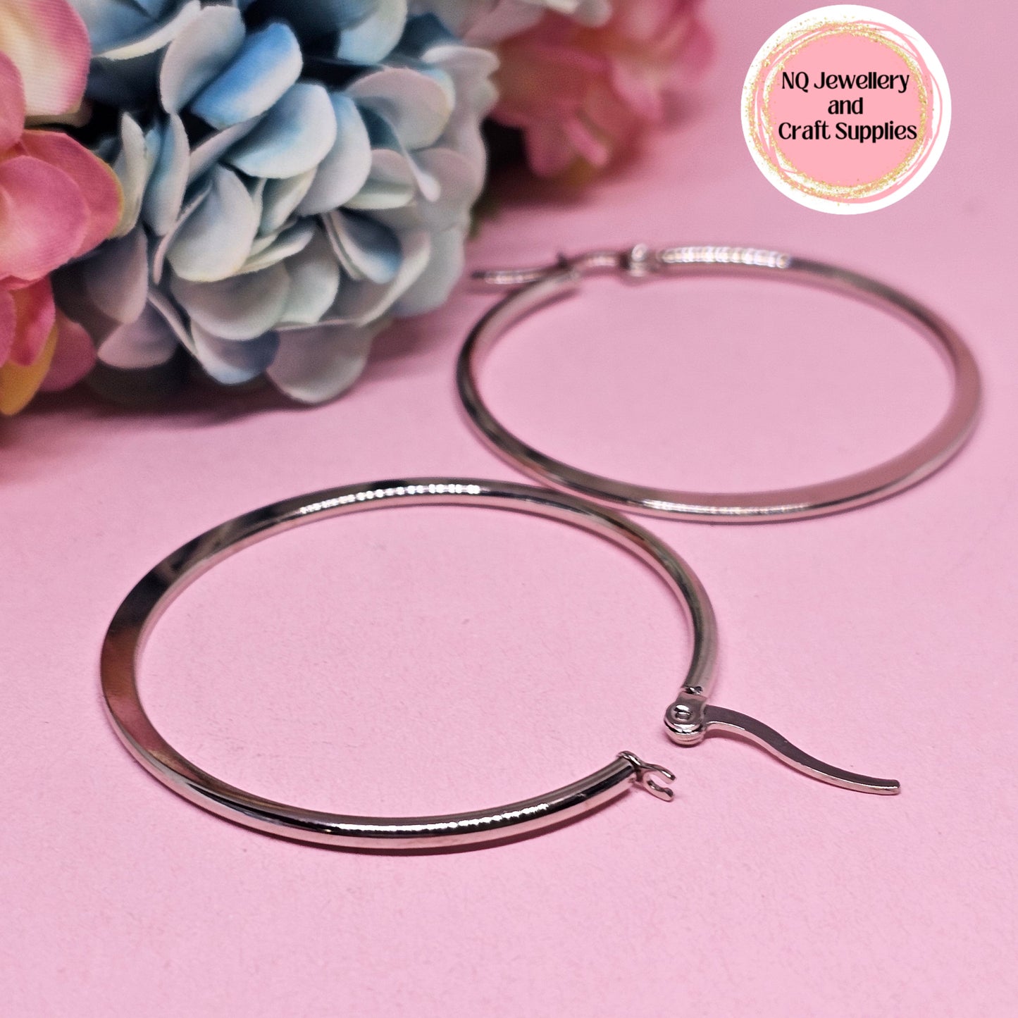 Hoop Earring 304 Stainless Steel 45mm
