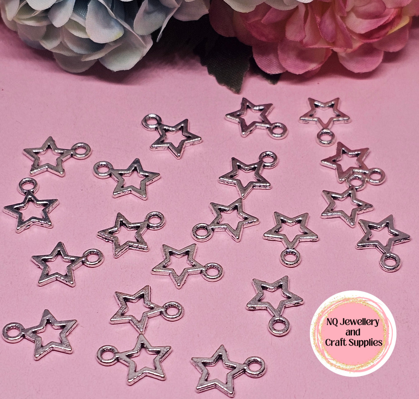 Star Charm / Pendant Alloy