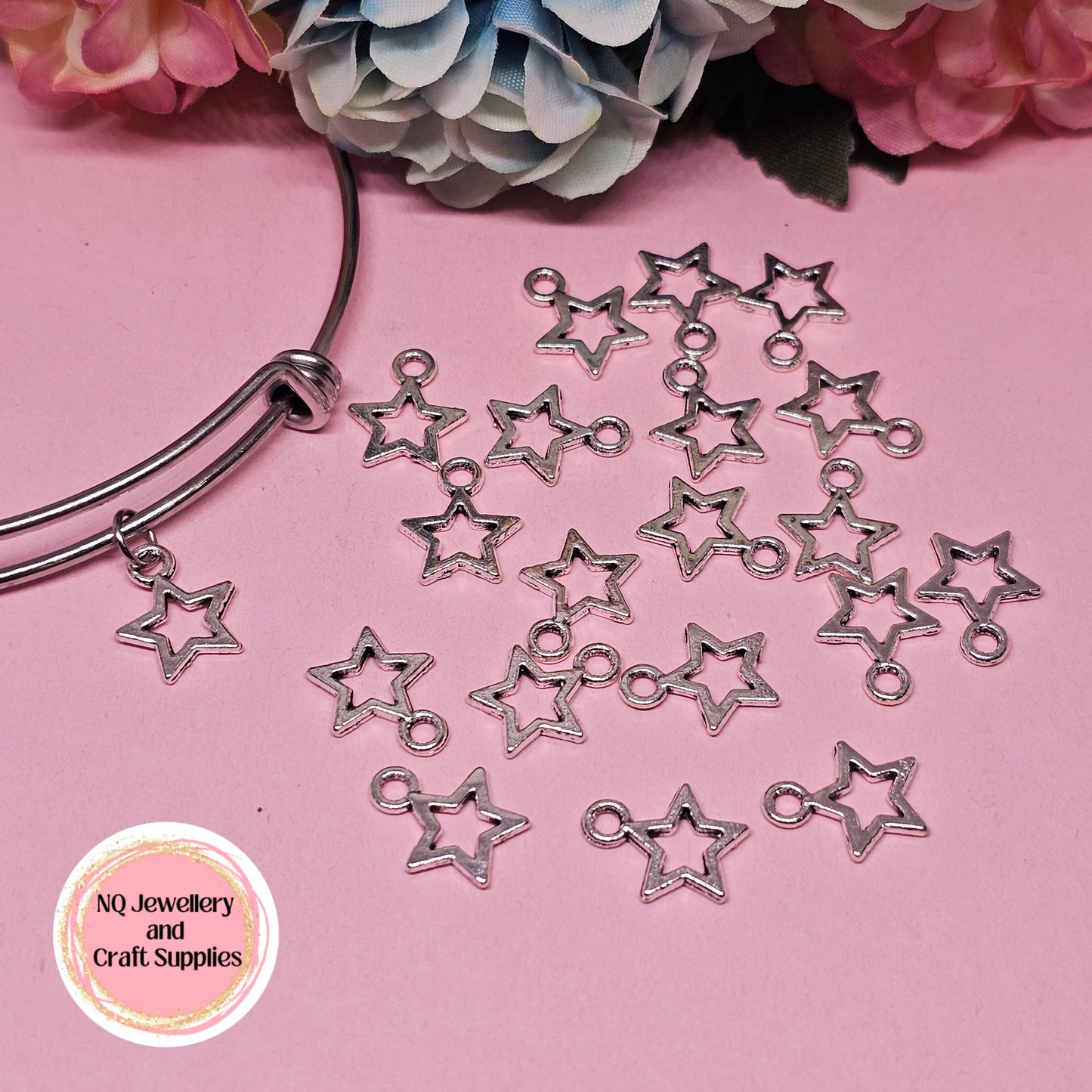 Star Charm / Pendant Alloy