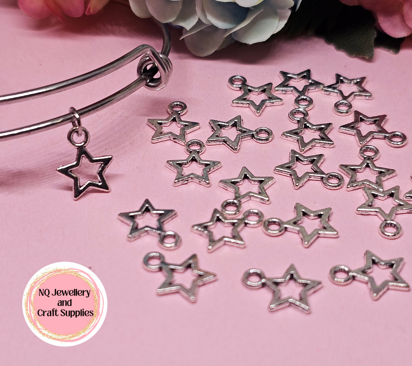 Star Charm / Pendant Alloy