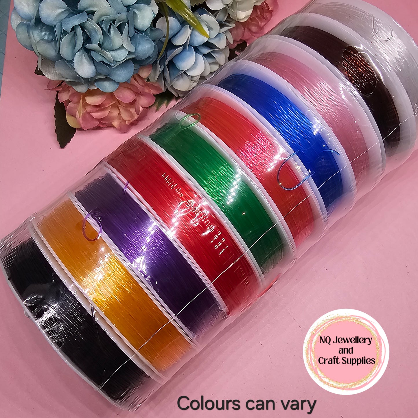 CRYSTAL STRING / STRETCHY BEAD CORD - Various thickness Available