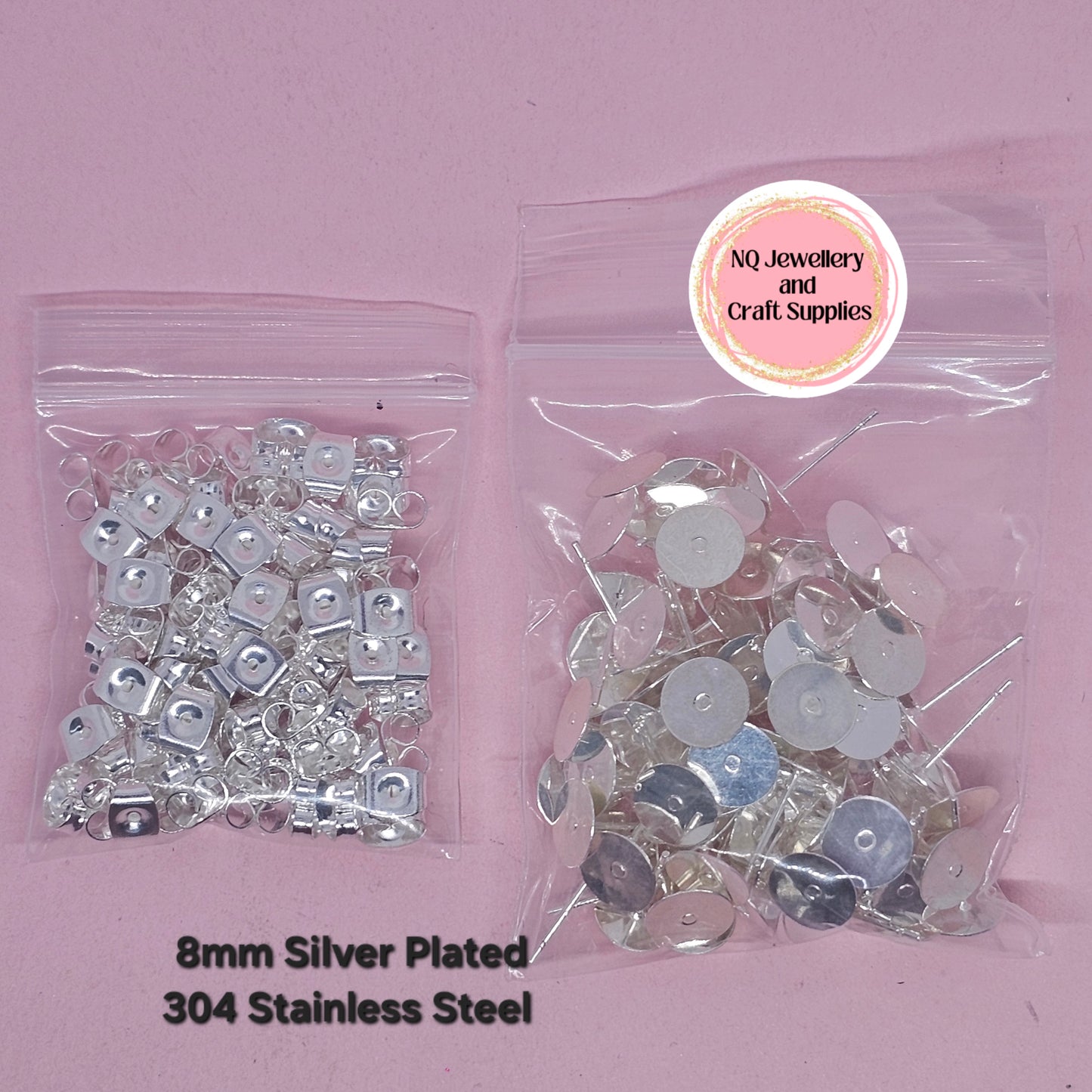 SILVER PLATED Stud Posts - NEW to the closing down Sale!!
