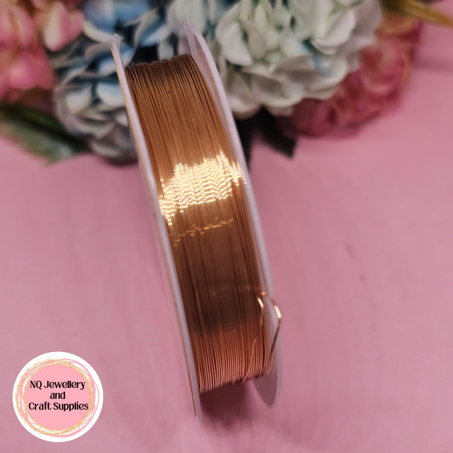 Copper Wire Jewellery 0.3mm Silver, Golden, Light Golden Plated - Beading