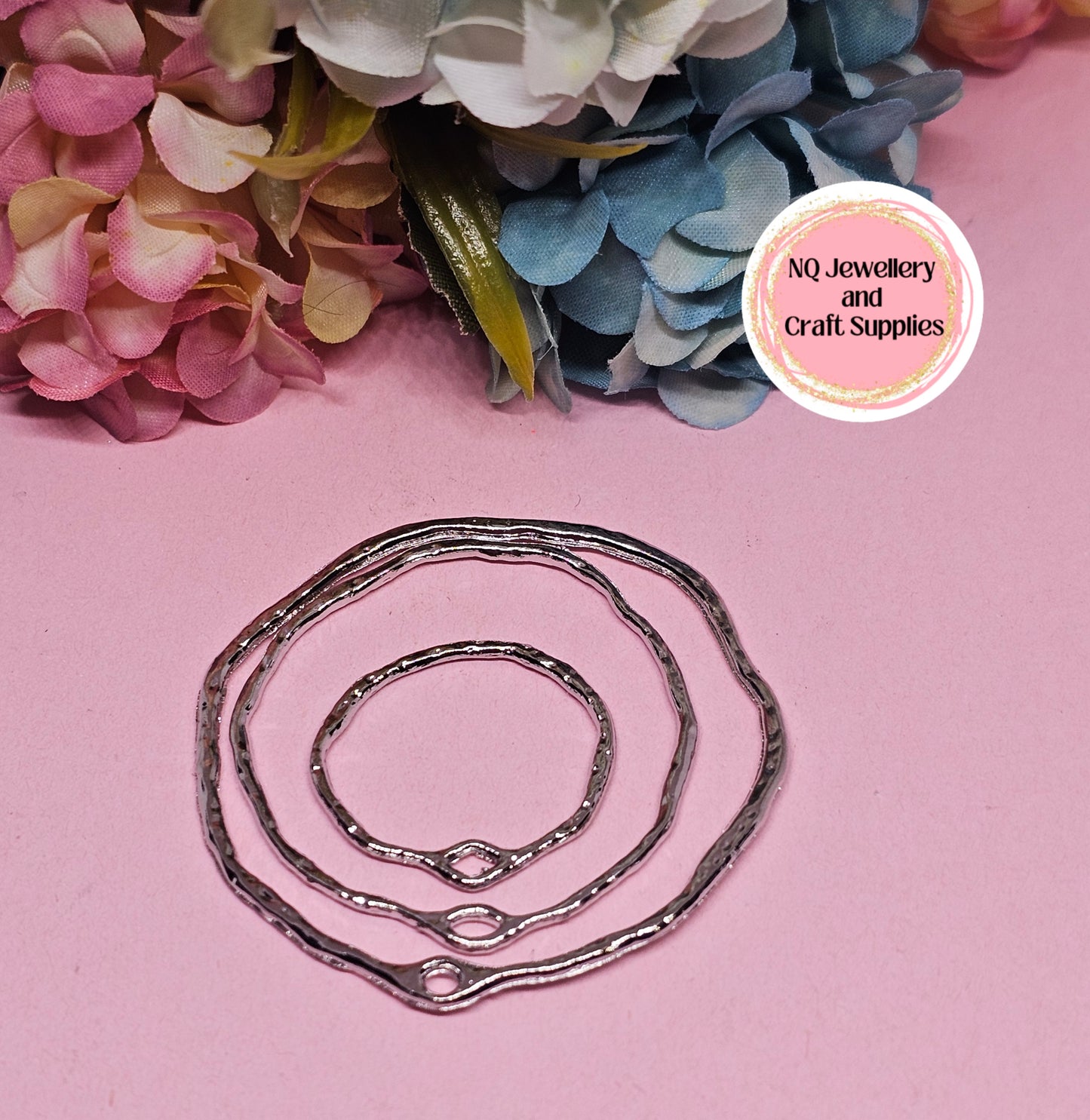 BEZELS Open Pendants Frame GOLDEN & PLATINUM Alloy - DIY Epoxy / UV Resin, Pressed Flowers