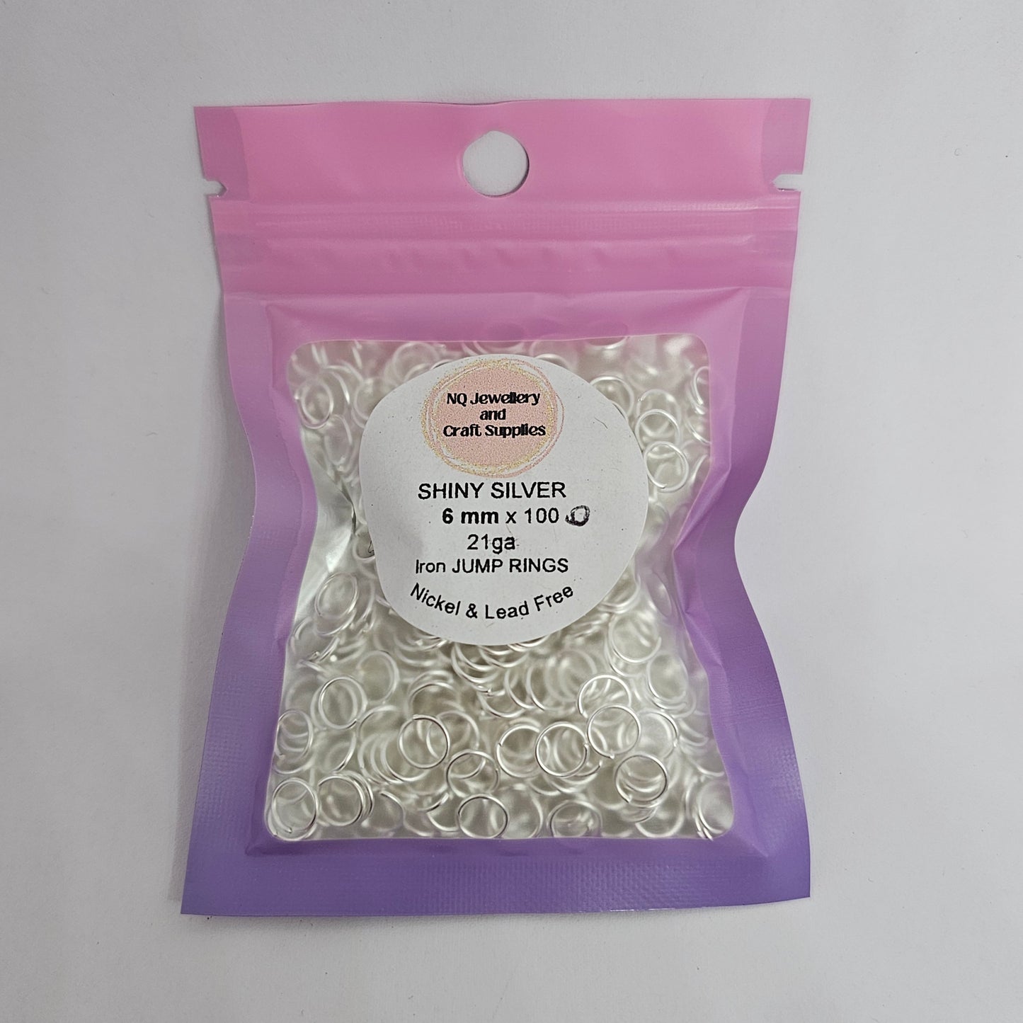 Jump Rings IRON - WHOLESALE / BULK BUNDLE QUANITY PURCHASE DISCOUNTED SALE