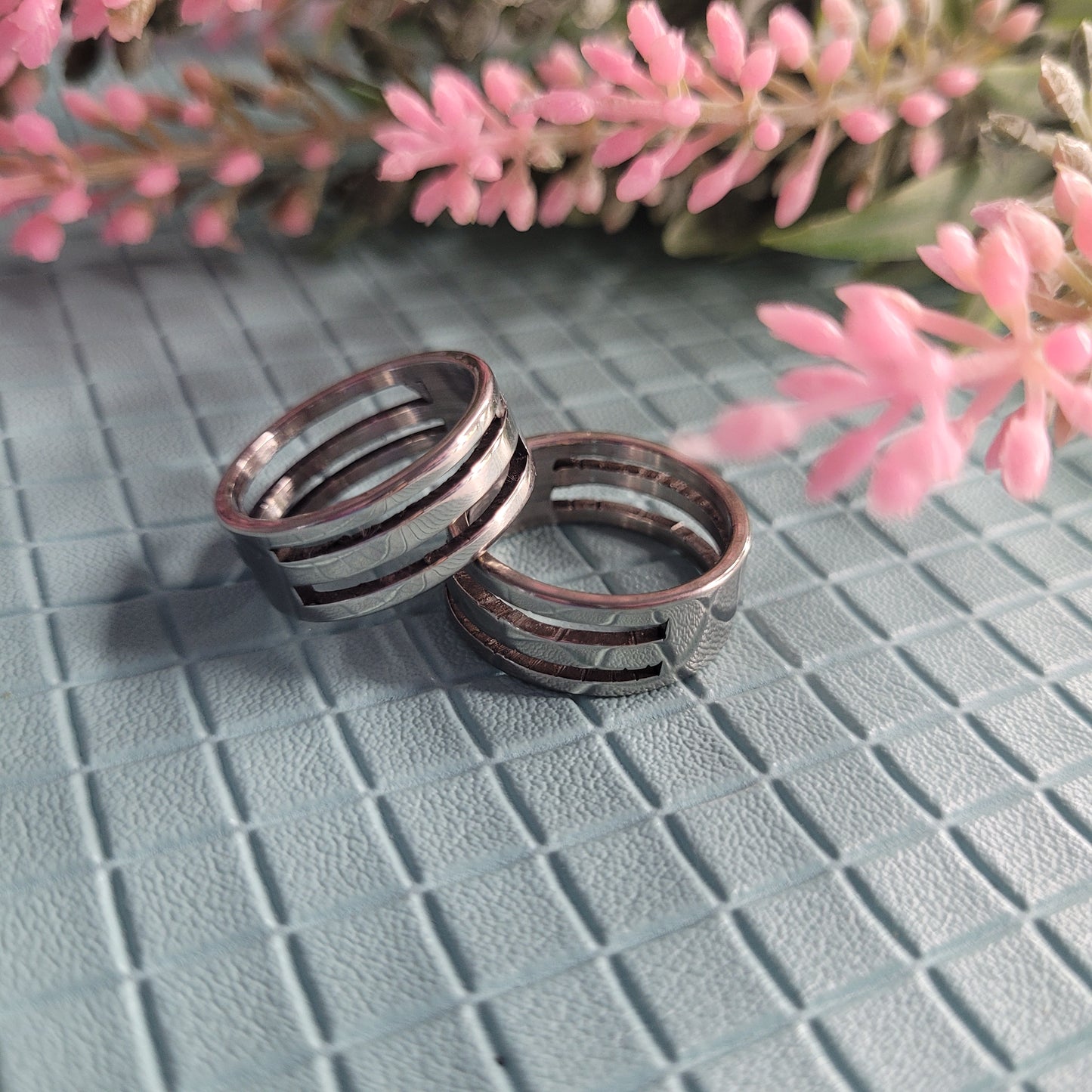 Stainless Steel OR Brass Slotted Jewellery Jump Ring Open / Close Tool for finger