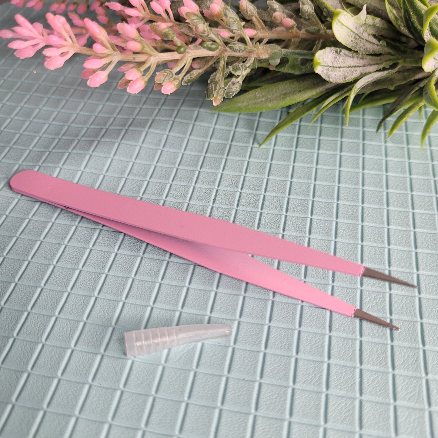 Tweezers / Pink Tweezers / Craft Tweezers / Tools / Sewing Overlocker Tools