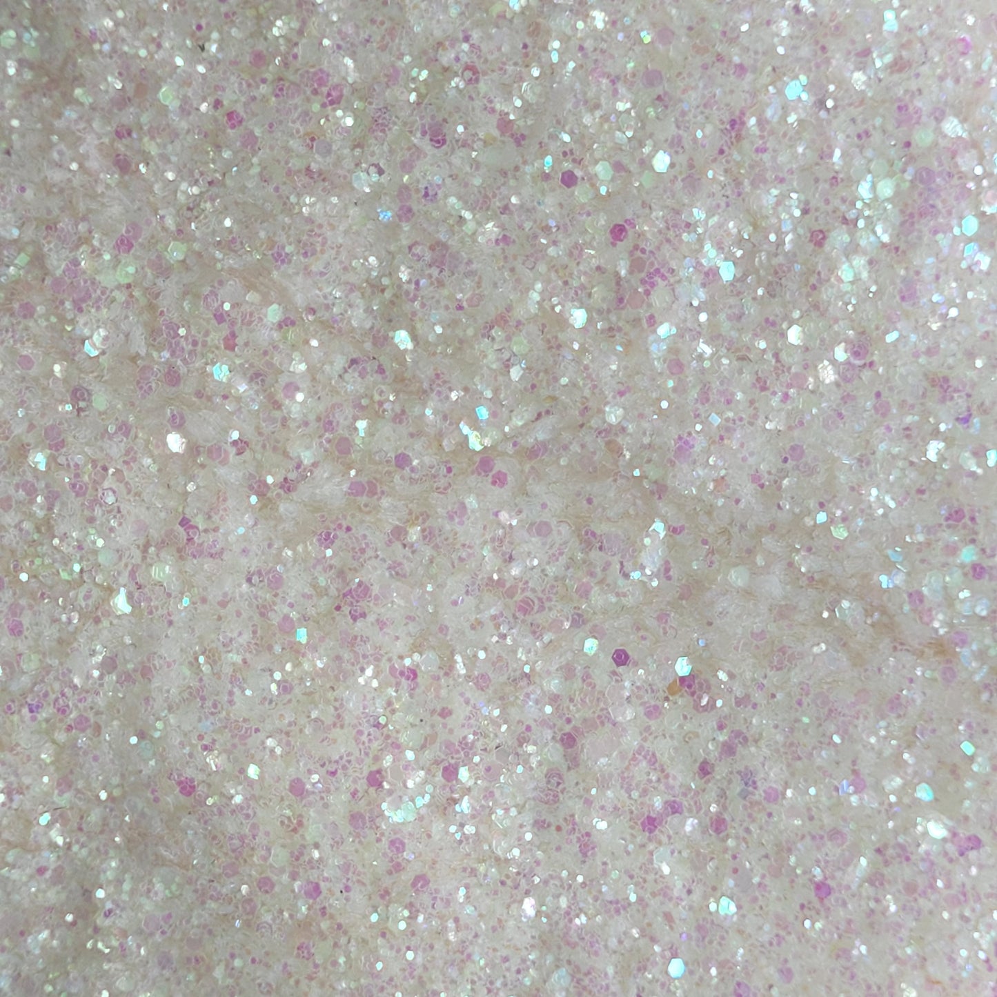 Thredbo Mixed Sized Iridescent White Glitter / White Glitter 20g, 50g, 100g