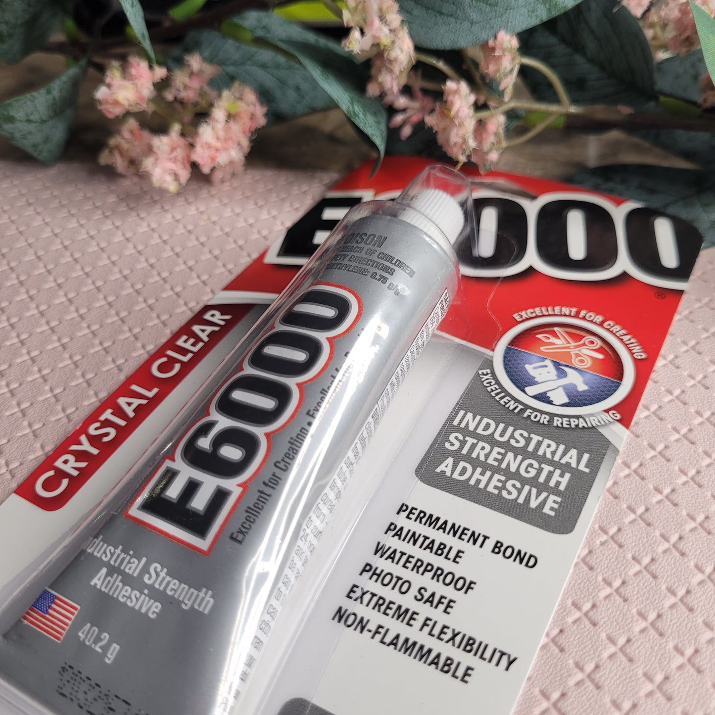 E6000 Glue Crystal Clear / Jewellery & Bead / 4pk Mini Packs