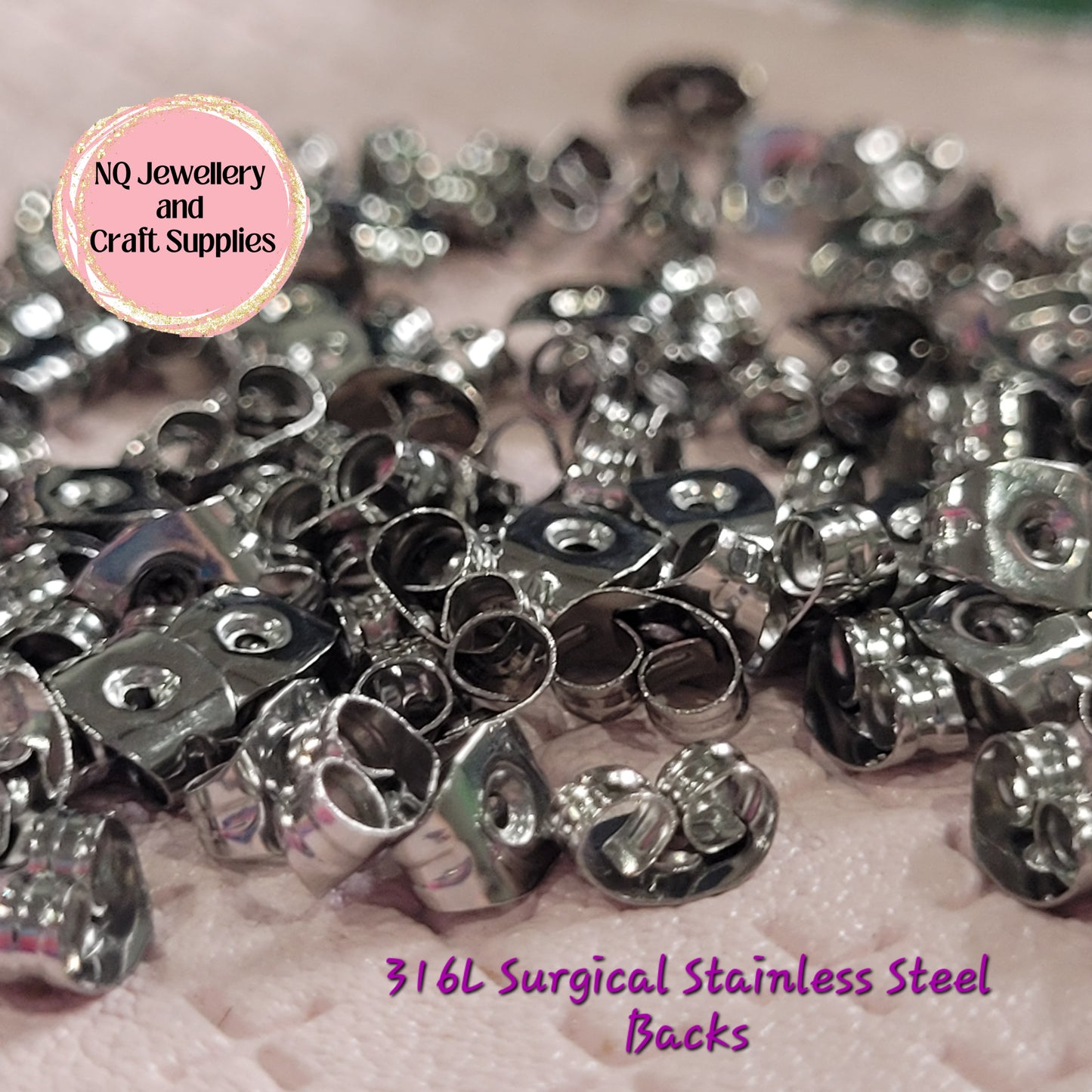 EARRING BACKS Butterfly Earring Backs / Earring Nuts / Stainless Steel