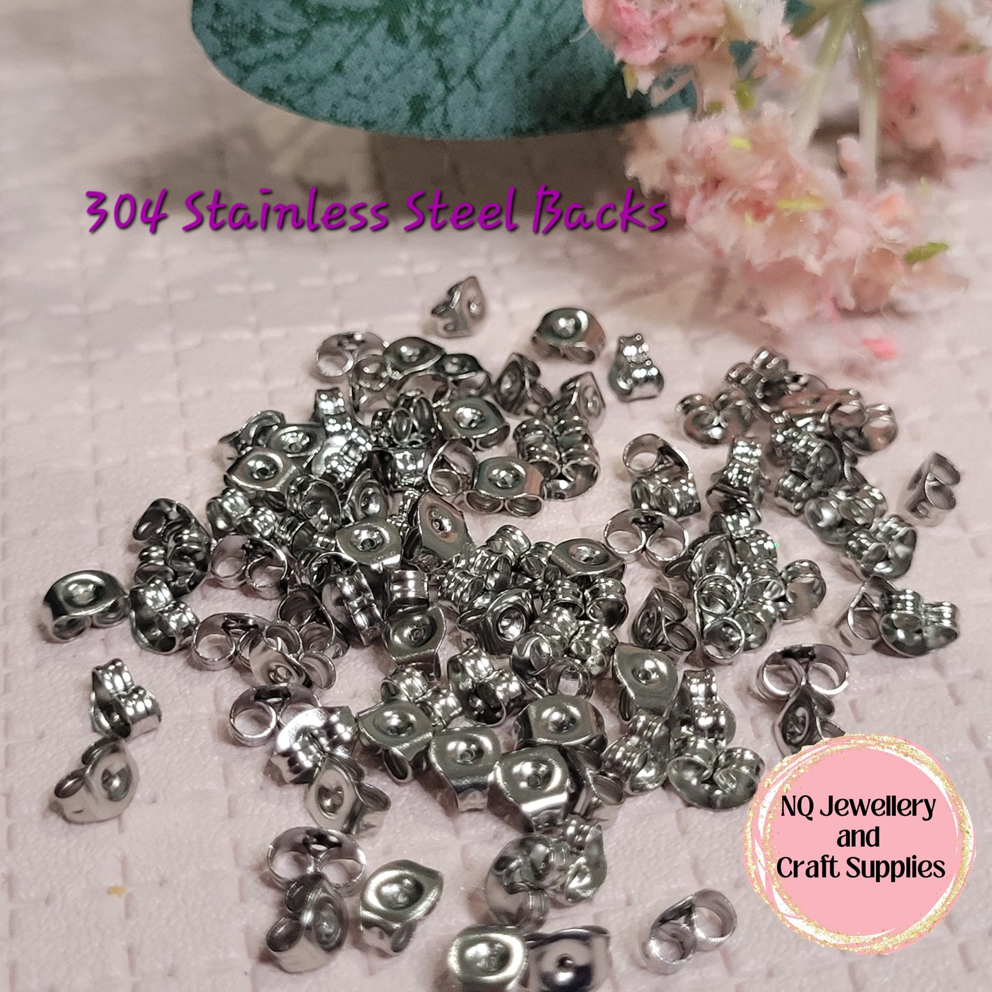 EARRING BACKS Butterfly Earring Backs / Earring Nuts / Stainless Steel
