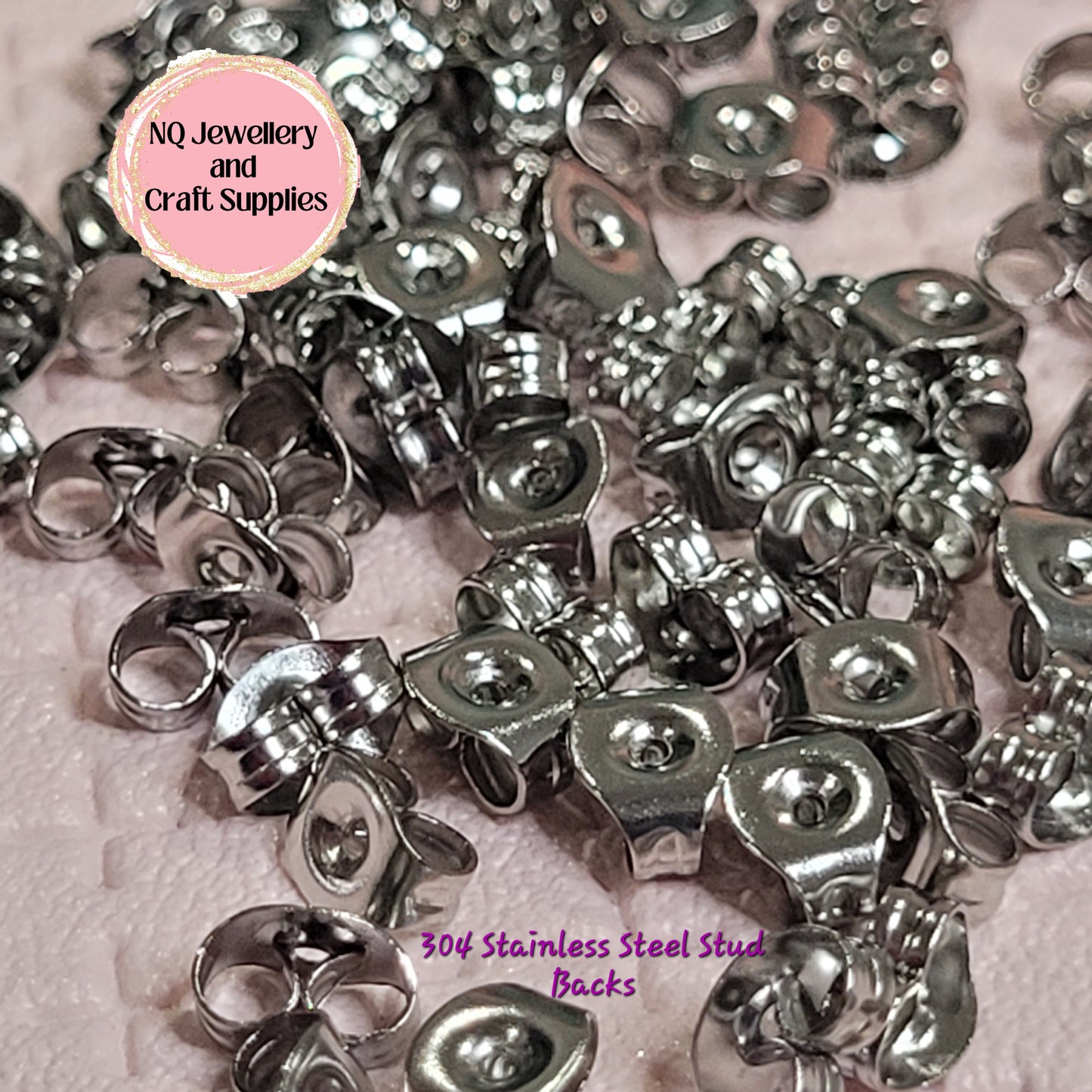 EARRING BACKS Butterfly Earring Backs / Earring Nuts / Stainless Steel