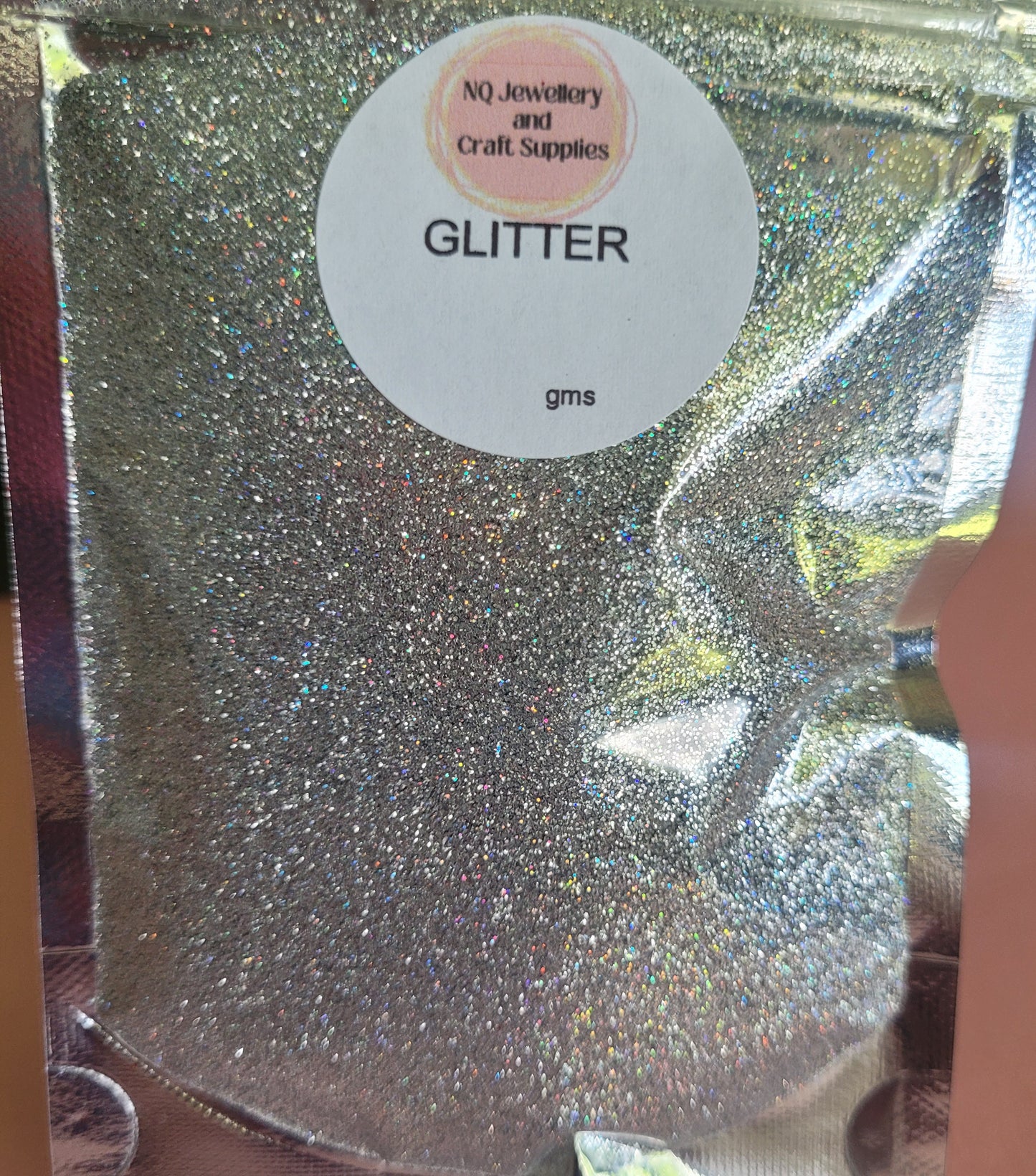 SILVER SHARK Holographic Glitter / ULTRA FINE Glitter 1/128 - 20g & 50g
