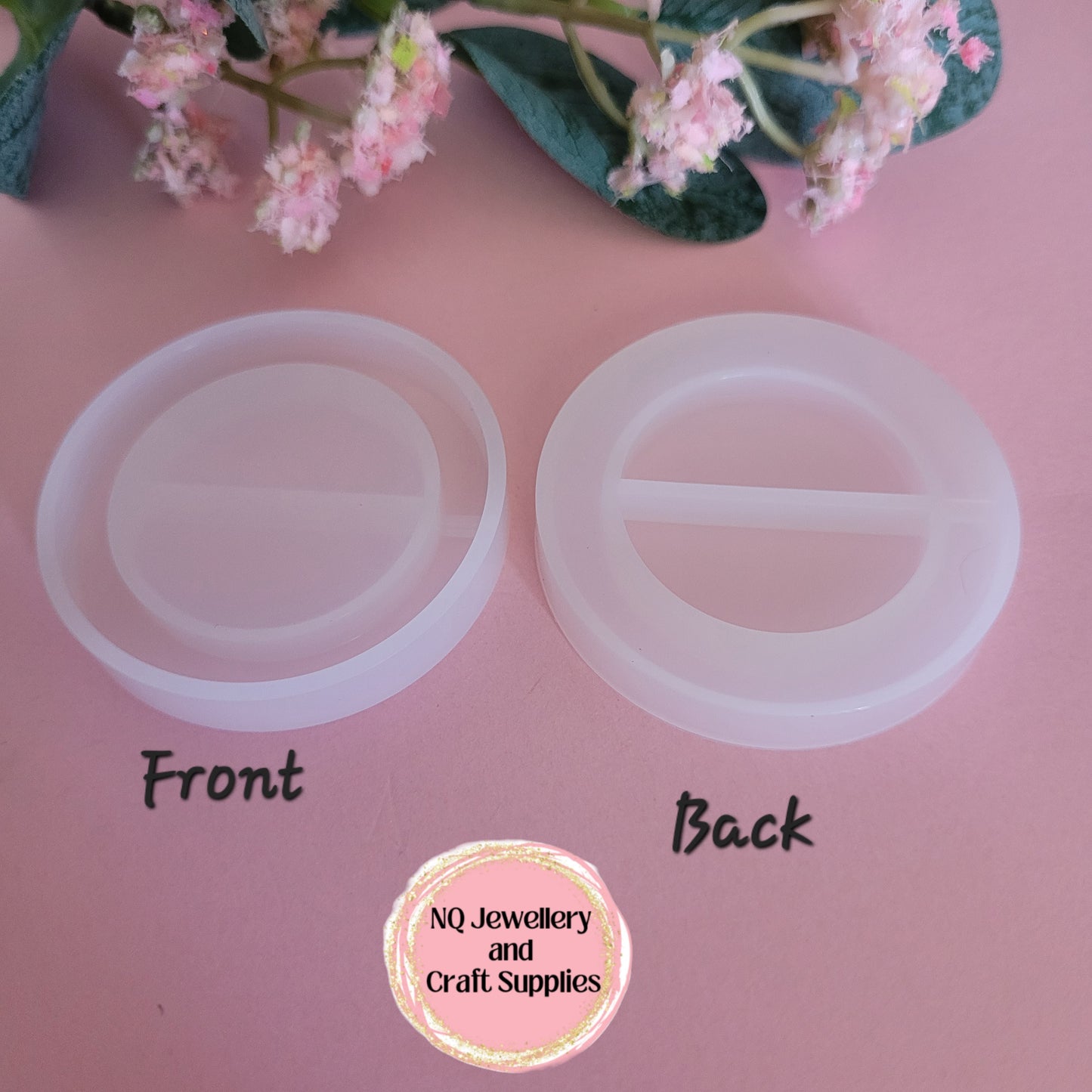 Small / Mini Round Trinket Dish Mould / Silicone / Resin Epoxy Casting Mould / Mold