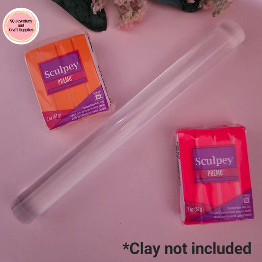 Acrylic Rolling Pin for Polymer Clay & Fondant