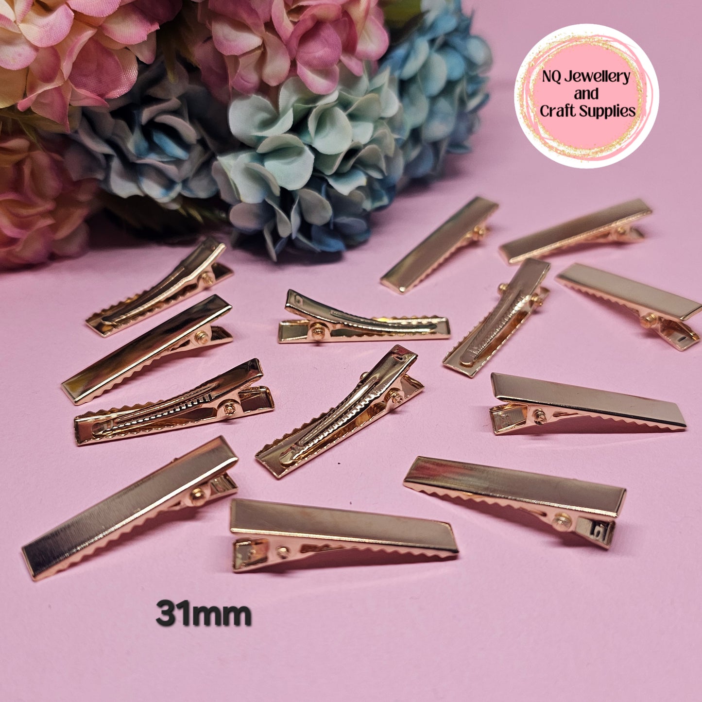 Alligator Hair Clips DIY Hair Clips Alloy