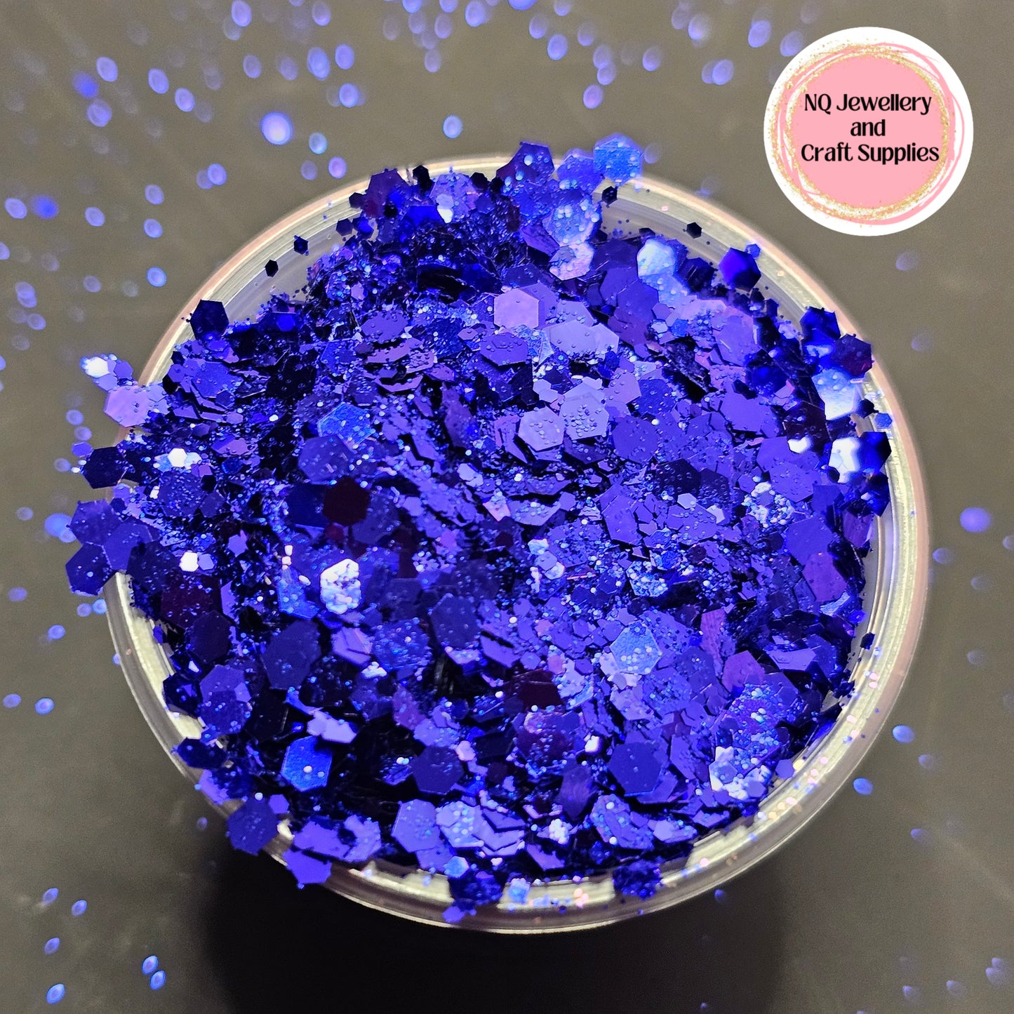 BLURPLE Glitter / Mixed Size - 20g 50g Bags