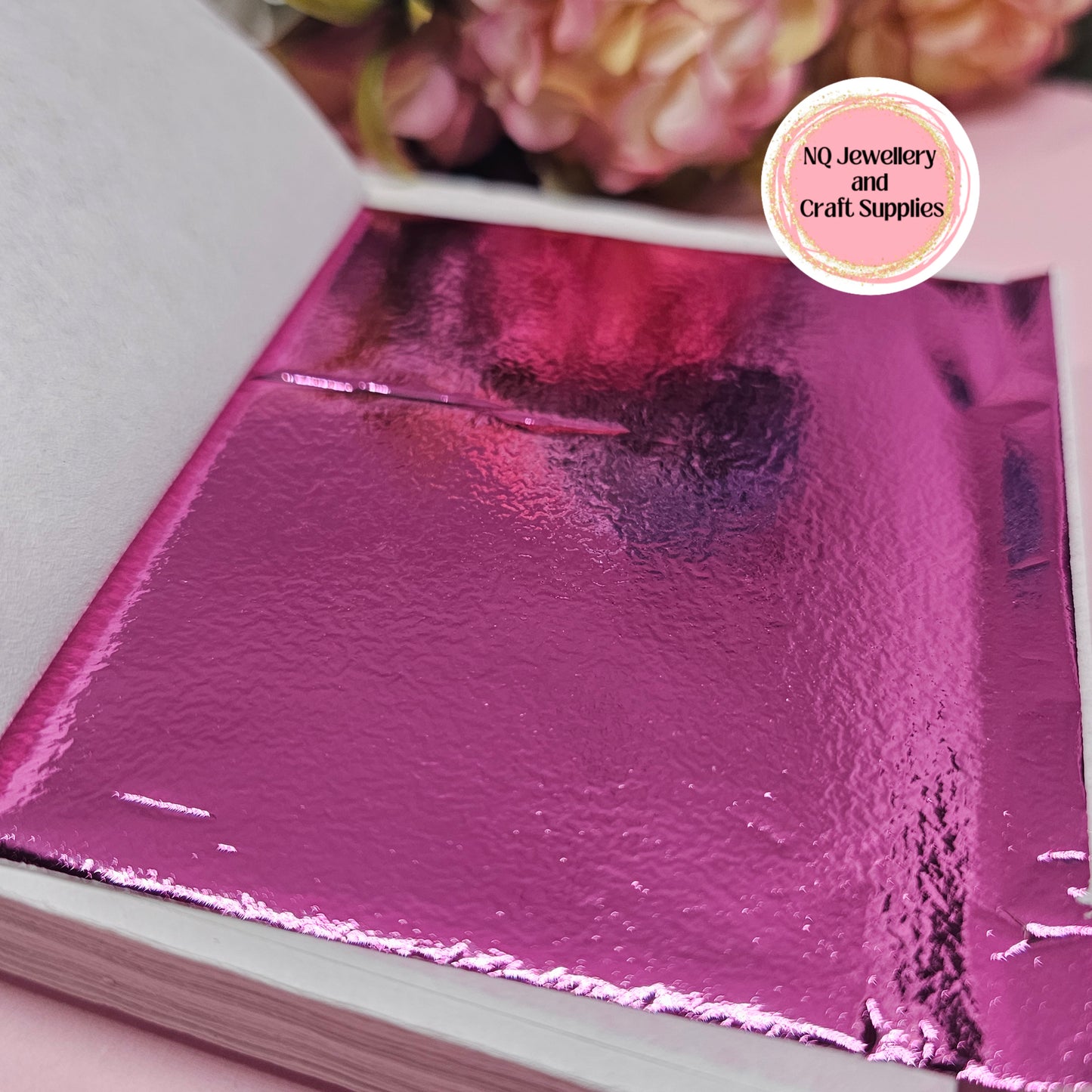 Coloured & Metallic Leaf Foils 10 Sheets for Resin / Polymer Clay / Nail Art / Artwork / Acrylic Resin BULK PURCHASE AVAILABLE