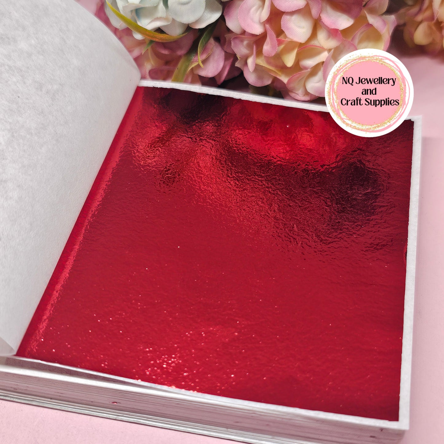 Coloured & Metallic Leaf Foils 10 Sheets for Resin / Polymer Clay / Nail Art / Artwork / Acrylic Resin BULK PURCHASE AVAILABLE