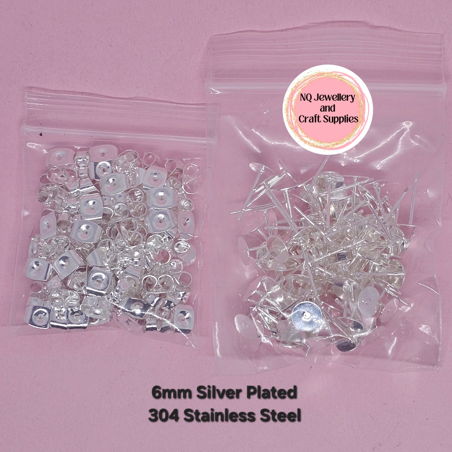 SILVER PLATED Stud Posts - NEW to the closing down Sale!!