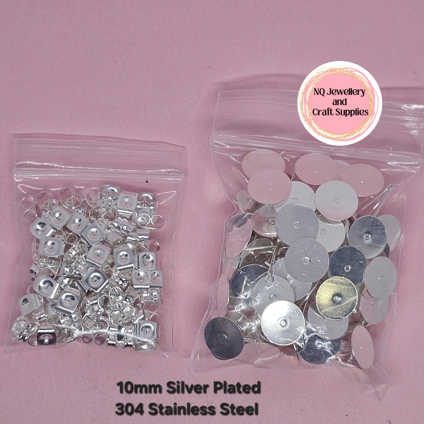 SILVER PLATED Stud Posts - NEW to the closing down Sale!!