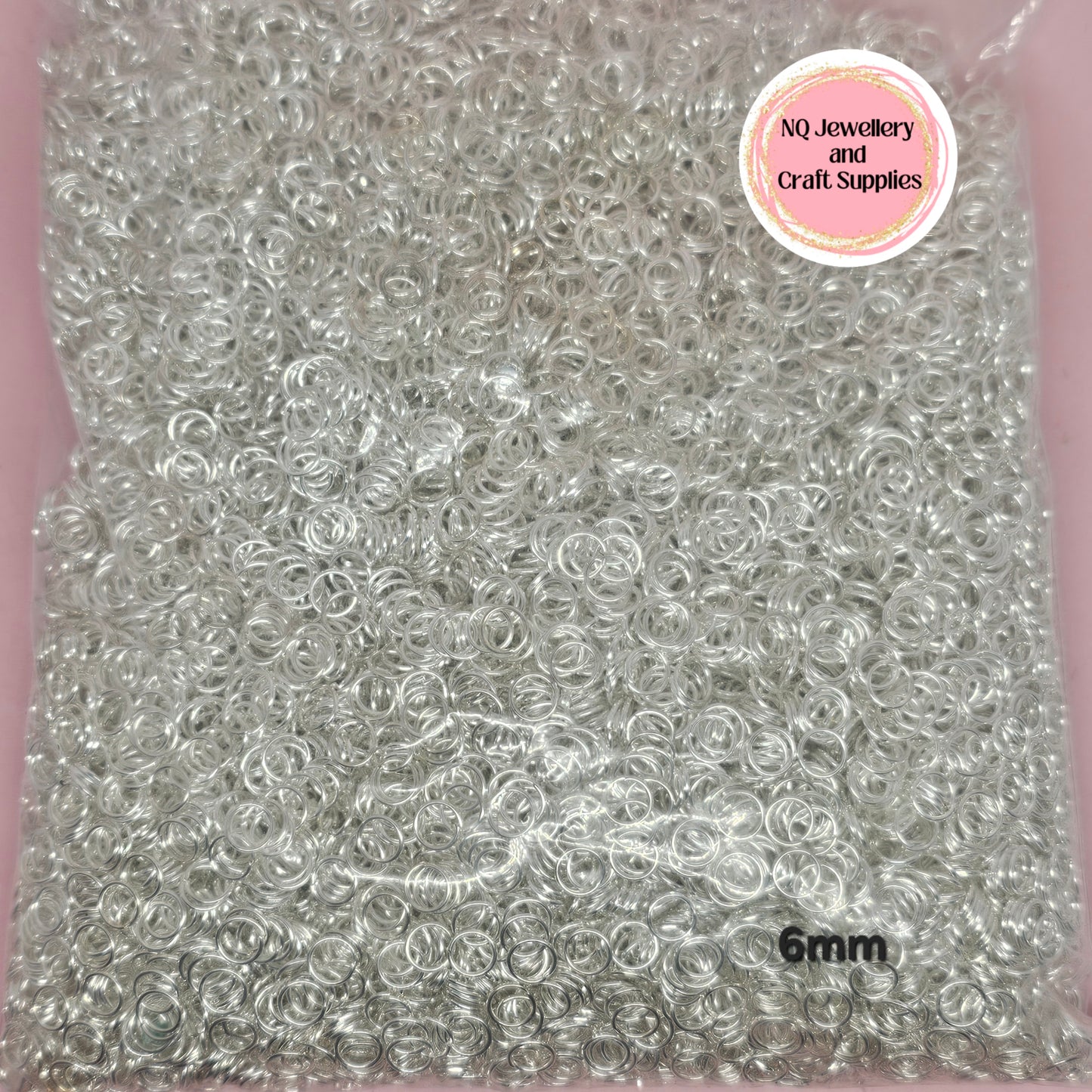 Jump Rings IRON - WHOLESALE / BULK BUNDLE QUANITY PURCHASE DISCOUNTED SALE