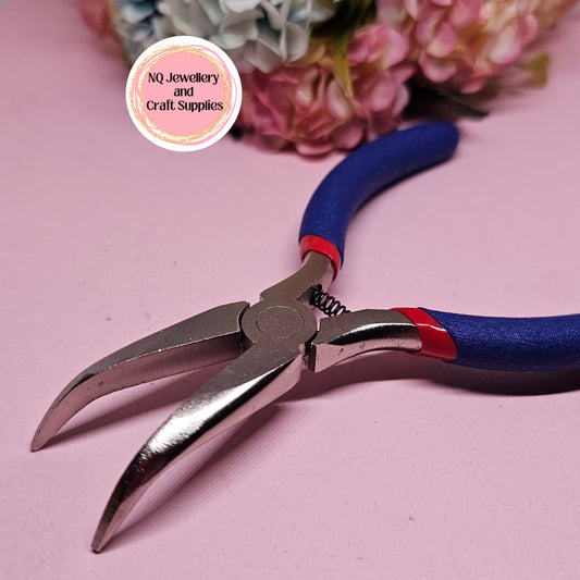 BENT Nose PLIERS Carbon Steel Jewellery Making Tools