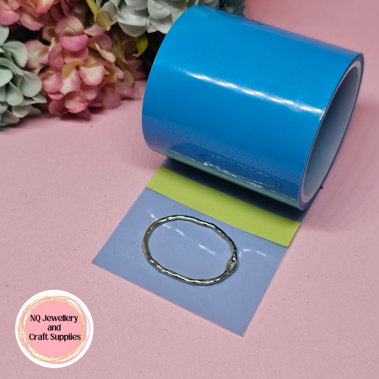 UV Resin, Epoxy Resin Jewellery Craft Making & Open Back Bezels Tape - 5mts x 50mm