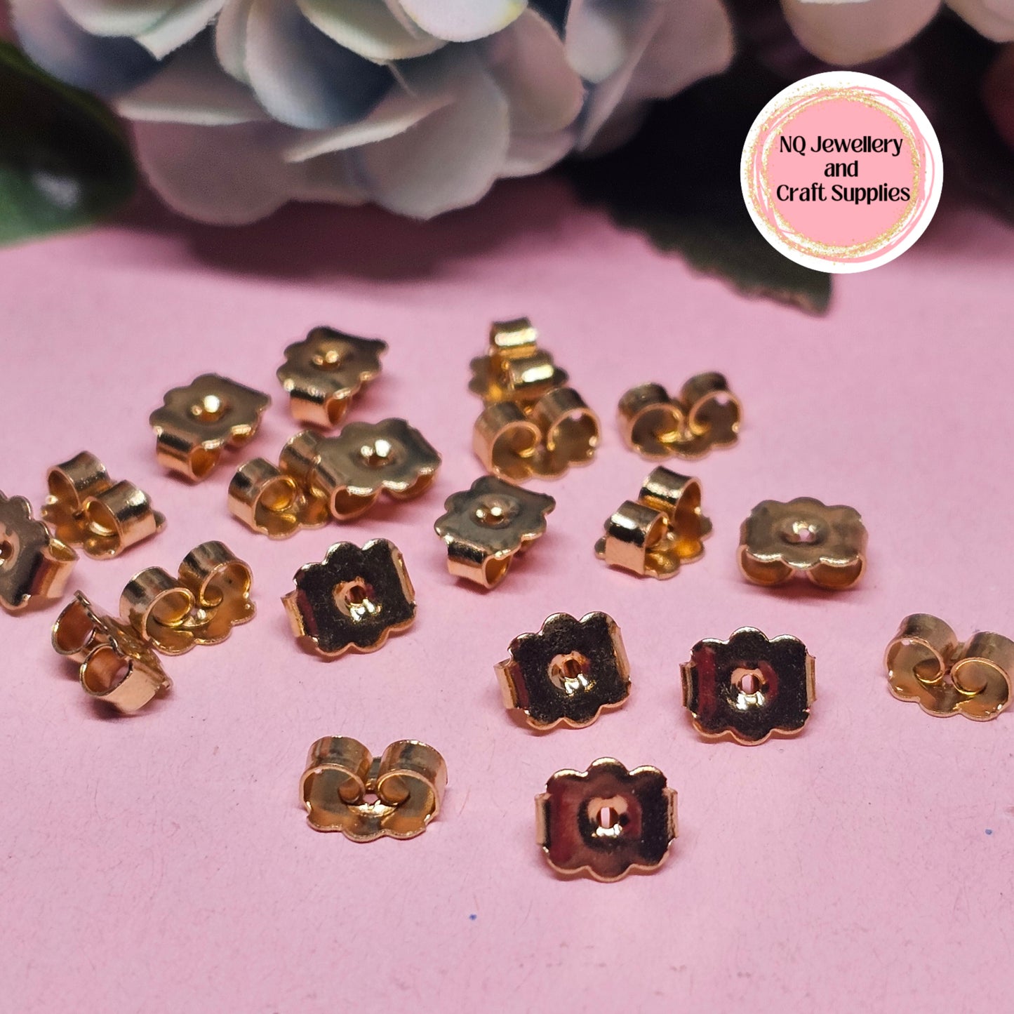 EARRING BACKS Butterfly / Flower Earring Backs / Earring Nuts / Stainless Steel