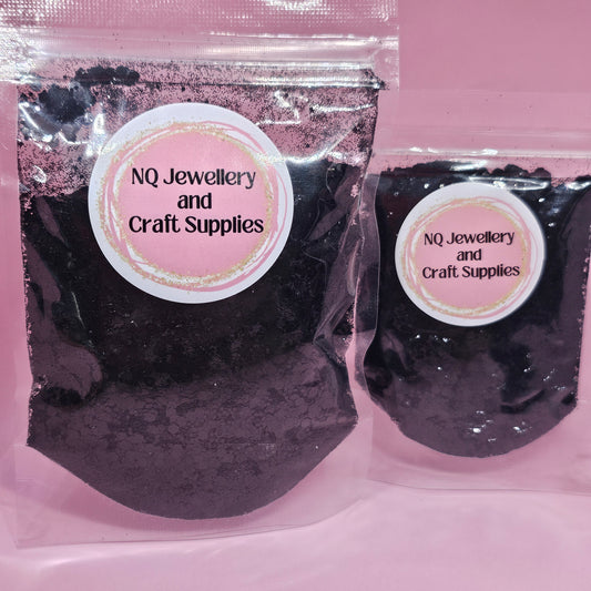 Black Mountain MIXED CHUNKY BLACK GLITTER 20g & 50g