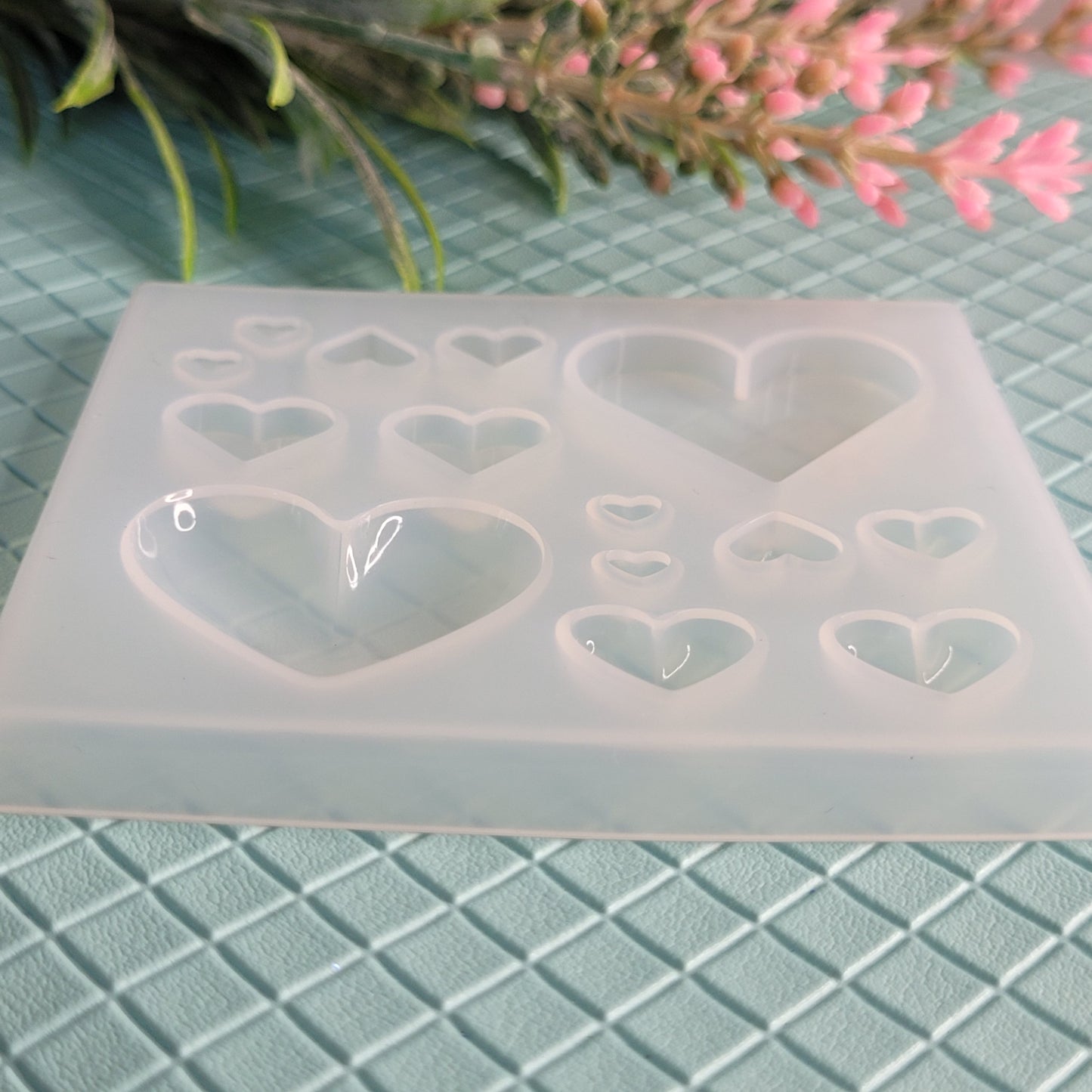 Heart/ Mixed Sized Heart Mould / Silicone / Pocket Hug/ Resin Epoxy Casting Mould / Mold