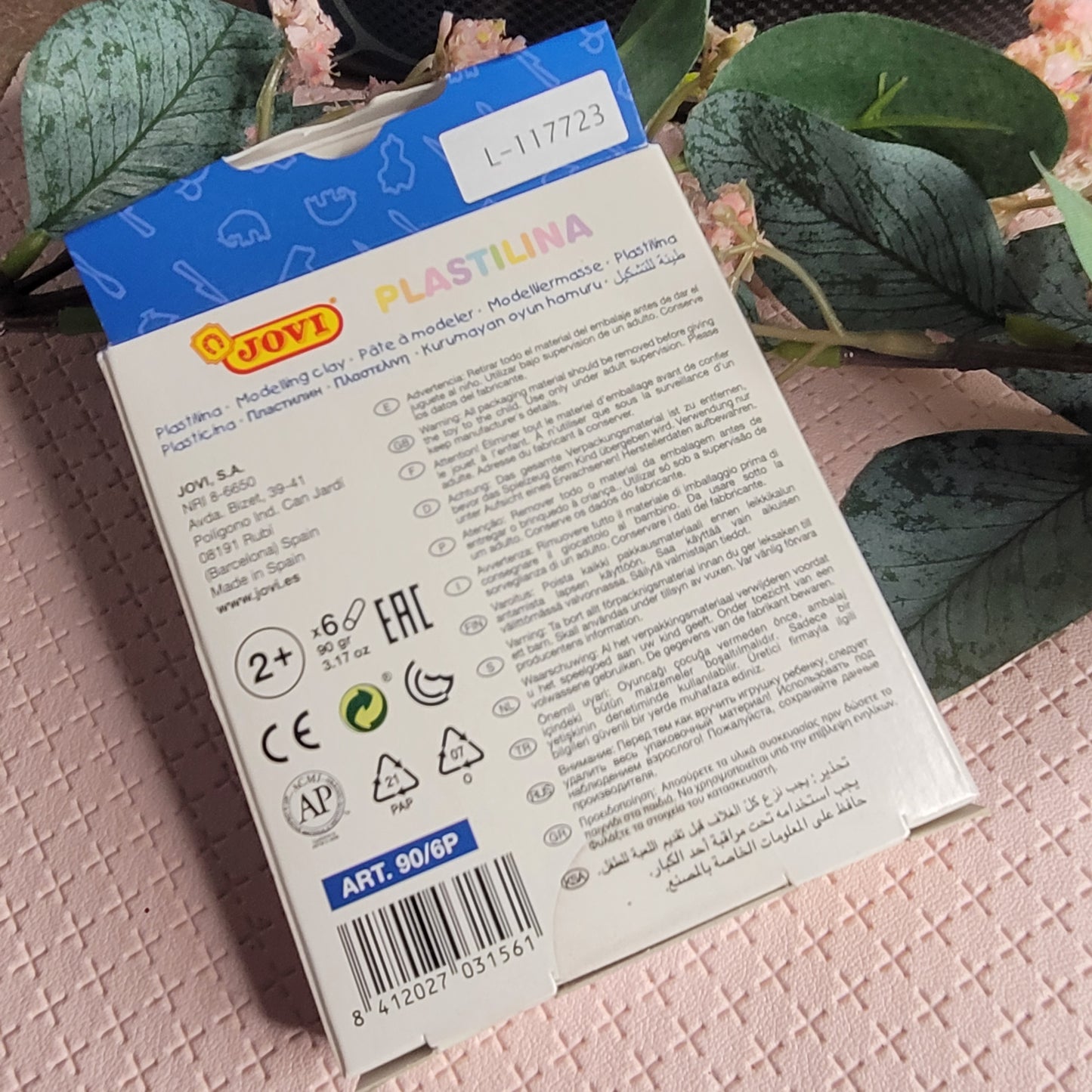 Jovi Plastilina - Neon & Pastel Vegetable Based Modeling Clay