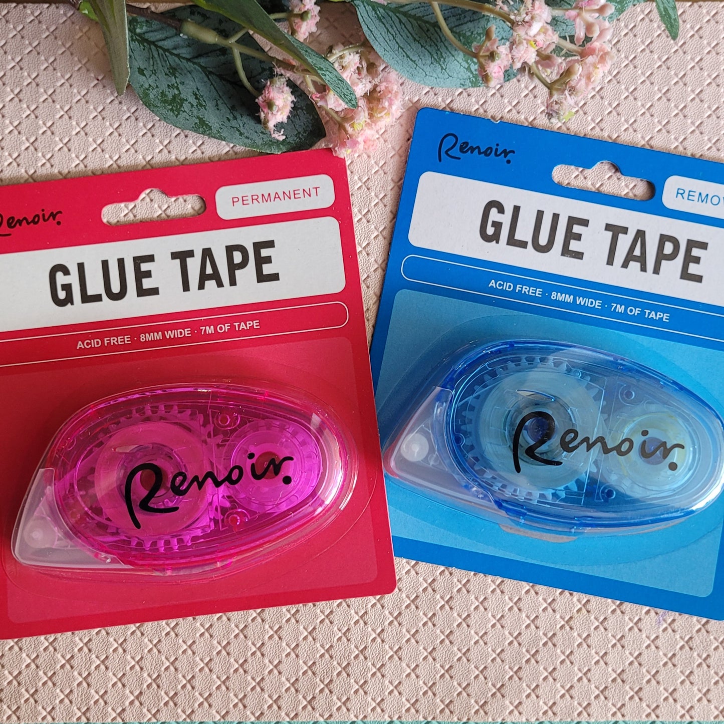 Renoir Glue Tape - Single & Double Packs - Removable & Permanent 40% OFF SALE