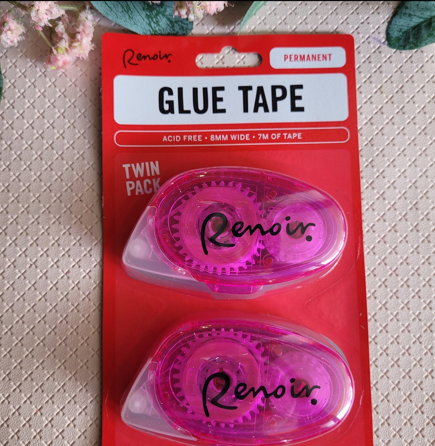 Renoir Glue Tape - Single & Double Packs - Removable & Permanent 40% OFF SALE
