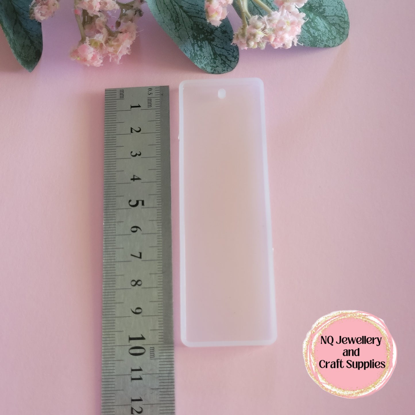 BOOK MARK MOULD Rectangle / Silicone / Resin Epoxy Casting Mould / Mould / Mold X 2