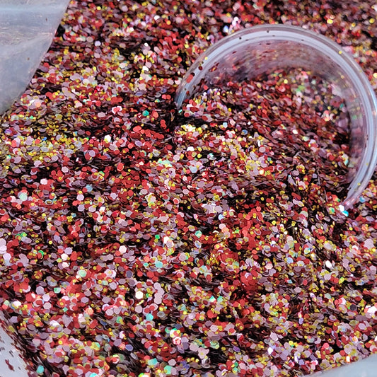 PILBARA Glitter / LIMITED EDITION MIX - Pinks, Reds, Purples, Iridescent White 20g 50g 100g