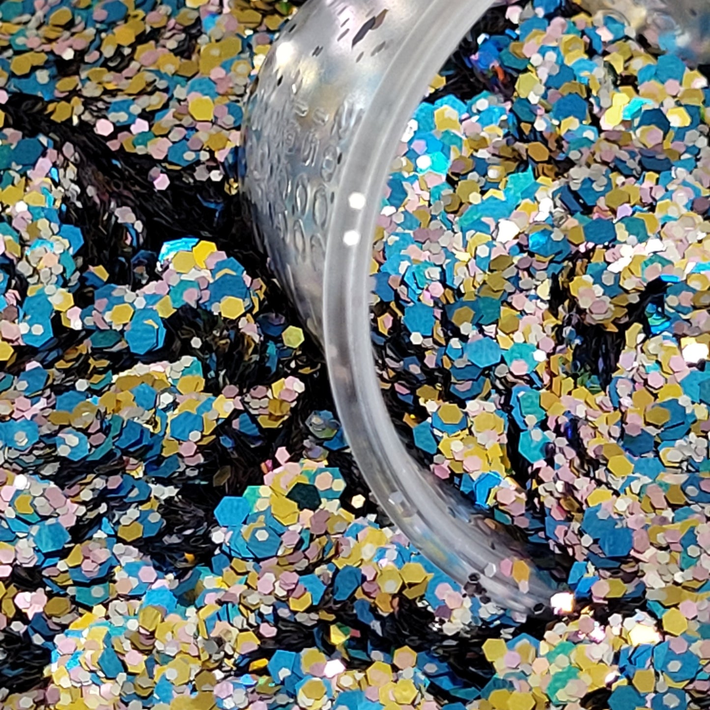 THE JEWEL BOX Glitter / MIX Sized - Aqua, Pink, Gold & Silver Mixed Glitter / 20g, 50g & 100g SALE