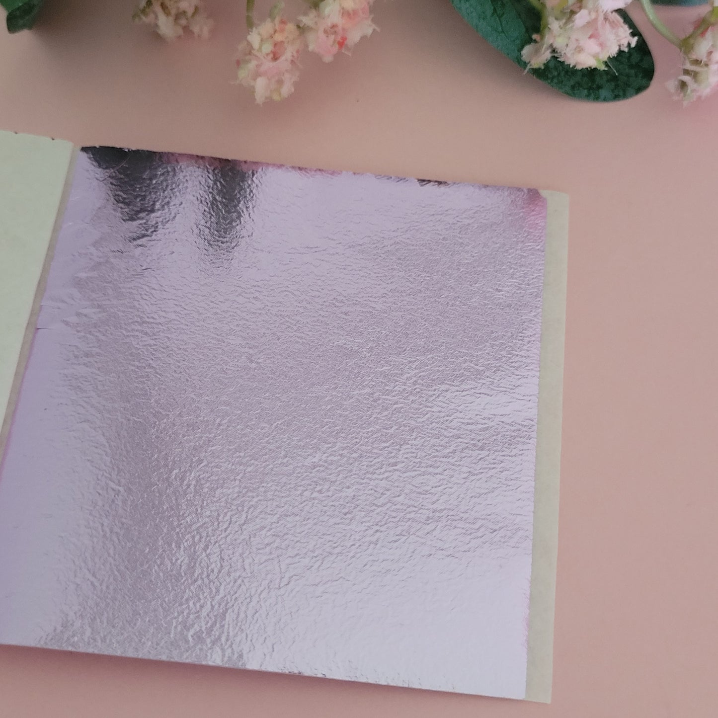 Coloured & Metallic Leaf Foils 10 Sheets for Resin / Polymer Clay / Nail Art / Artwork / Acrylic Resin